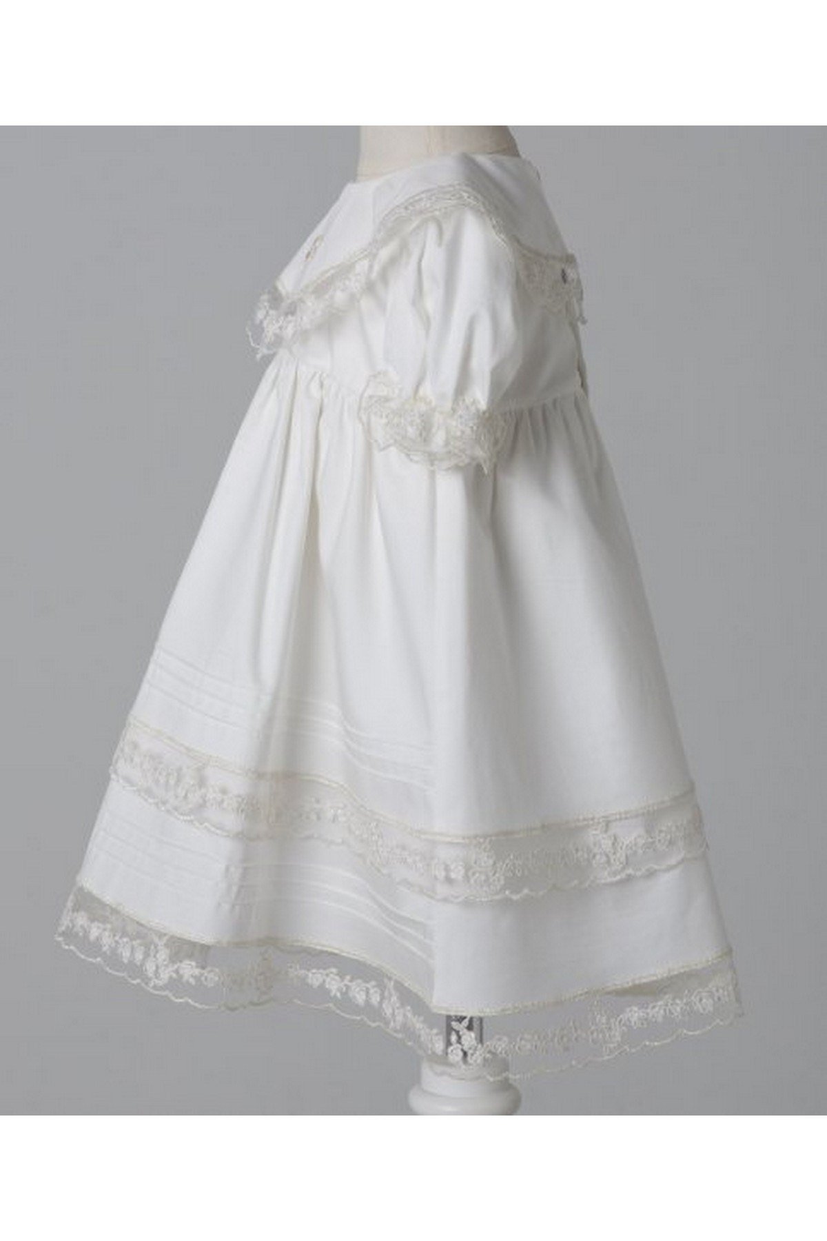 Medekids Prenses Elbise Ekru-Ekru 0-3 Ay