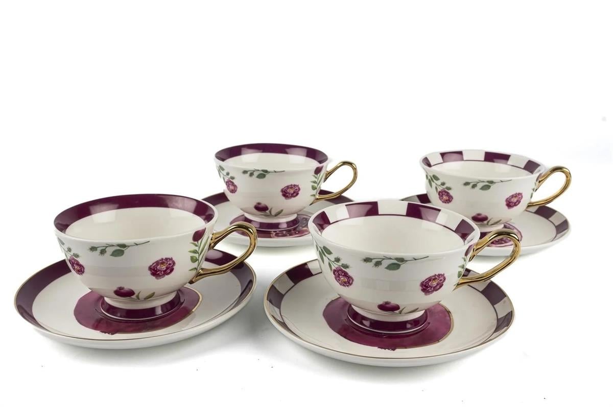 Mikasa Moor Fortuna 4lü Çay Fincanı Seti