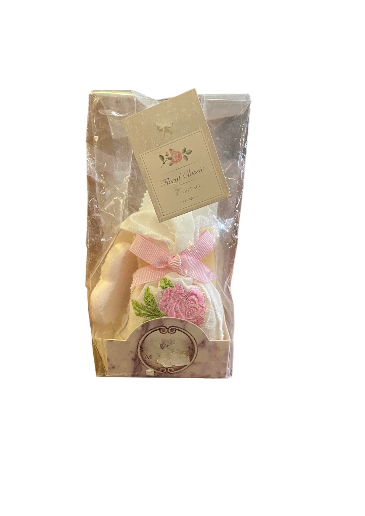 Neptün Miss Scents Floral Class Set Kese Sabun Taş Pembe