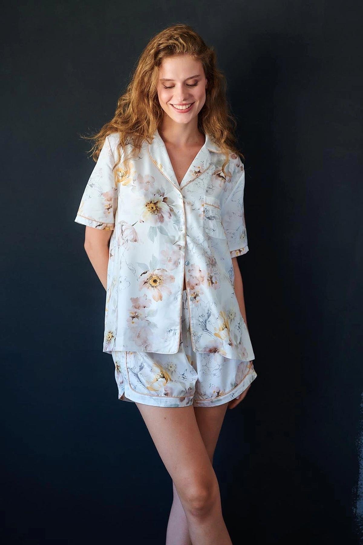 Otro Douce S9 100% Tencel Pijama Takımı