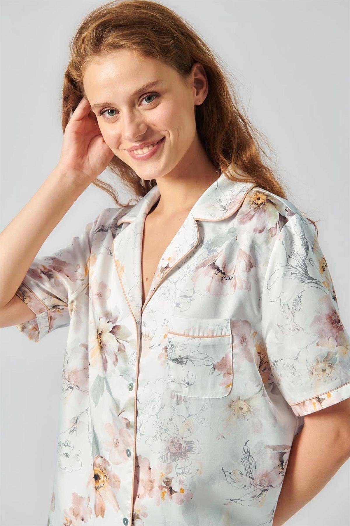 Otro Douce S9 100% Tencel Pijama Takımı