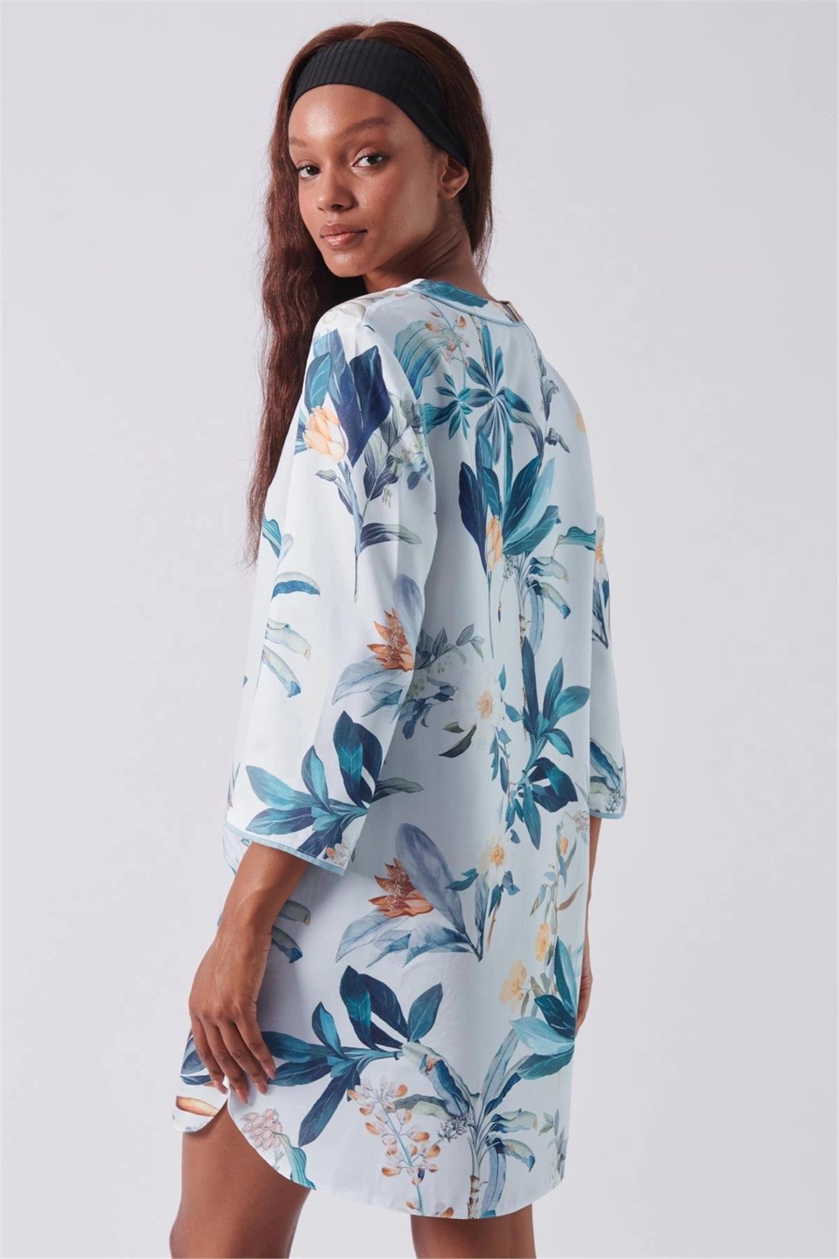 Otro Lagun G5 %100 Tencel Kadın Pijama