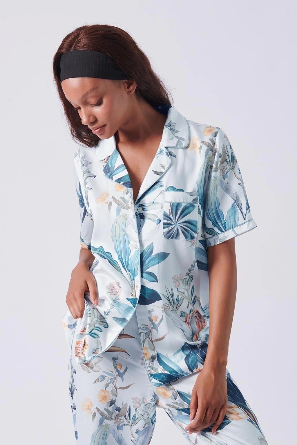 Otro Lagun P3 %100 Tencel Pijama Takımı