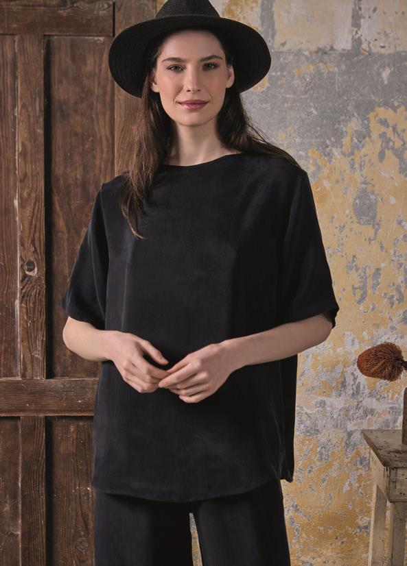 Otro Mykonos Black CL-3 Vegan İpek