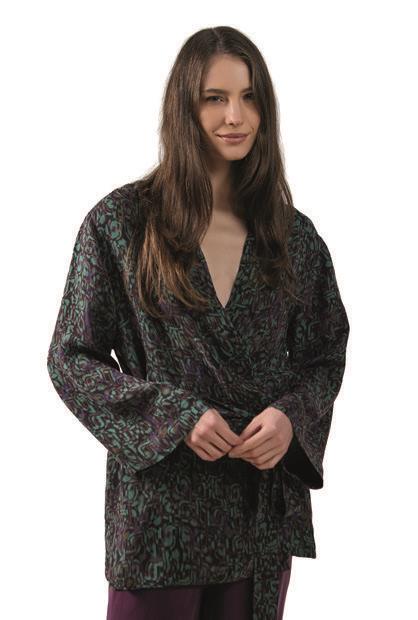 Otro Palermo Kimono CKK-1 One Vegan İpek