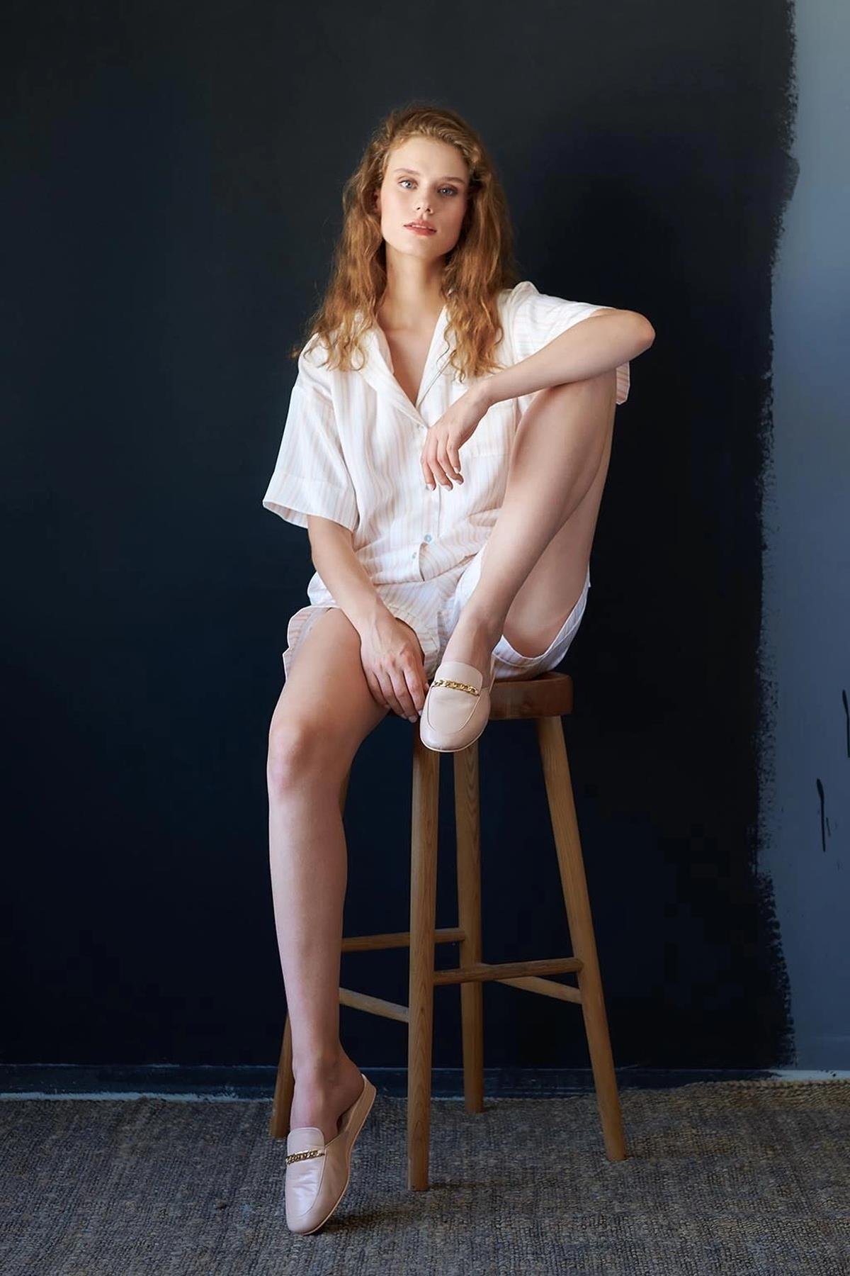 Otro Piazza S10 100% Tencel Pijama Takımı