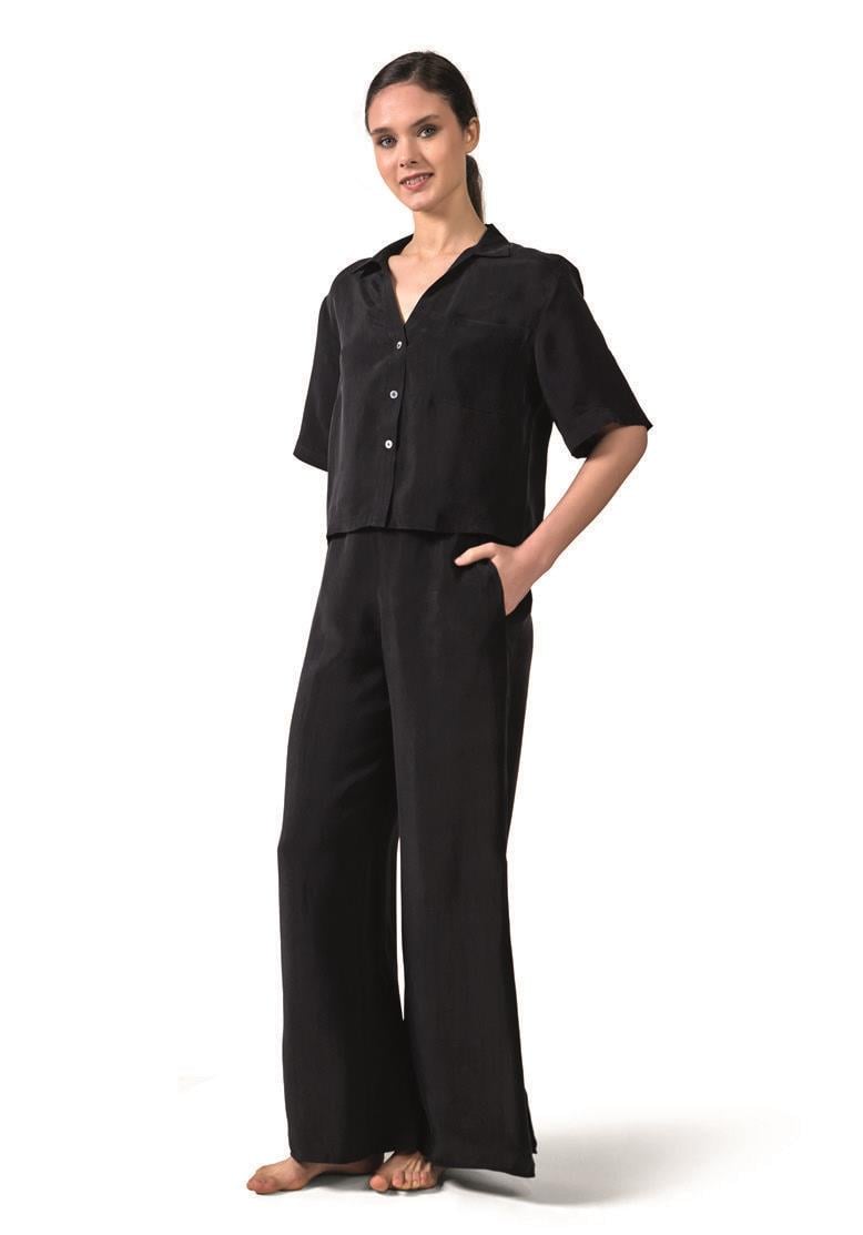 Otro Santorini Black CL-1 Vegan İpek