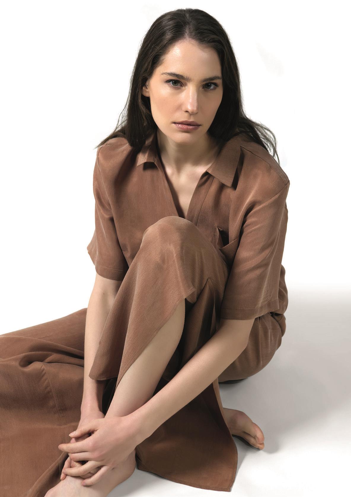 Otro Santorini Mocha CL-1 Vegan İpek