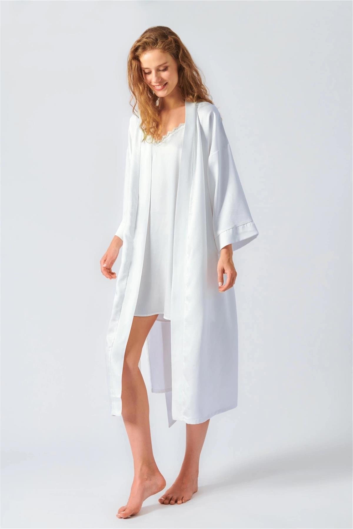 Otro Semplice UK %100 Tencel Kadın Pijama