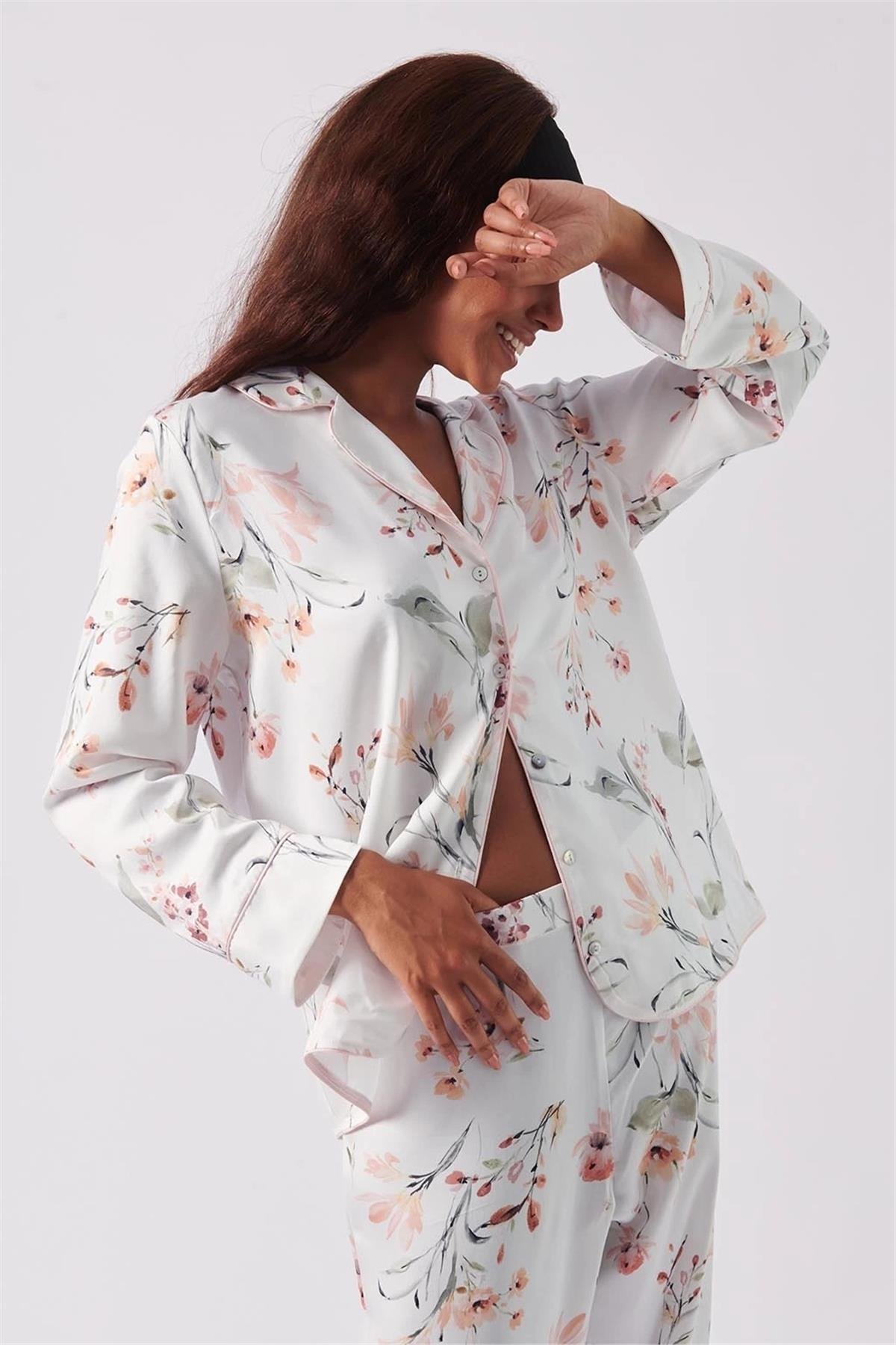 Otro Serenade P1 %100 Tencel Kadın Pijama