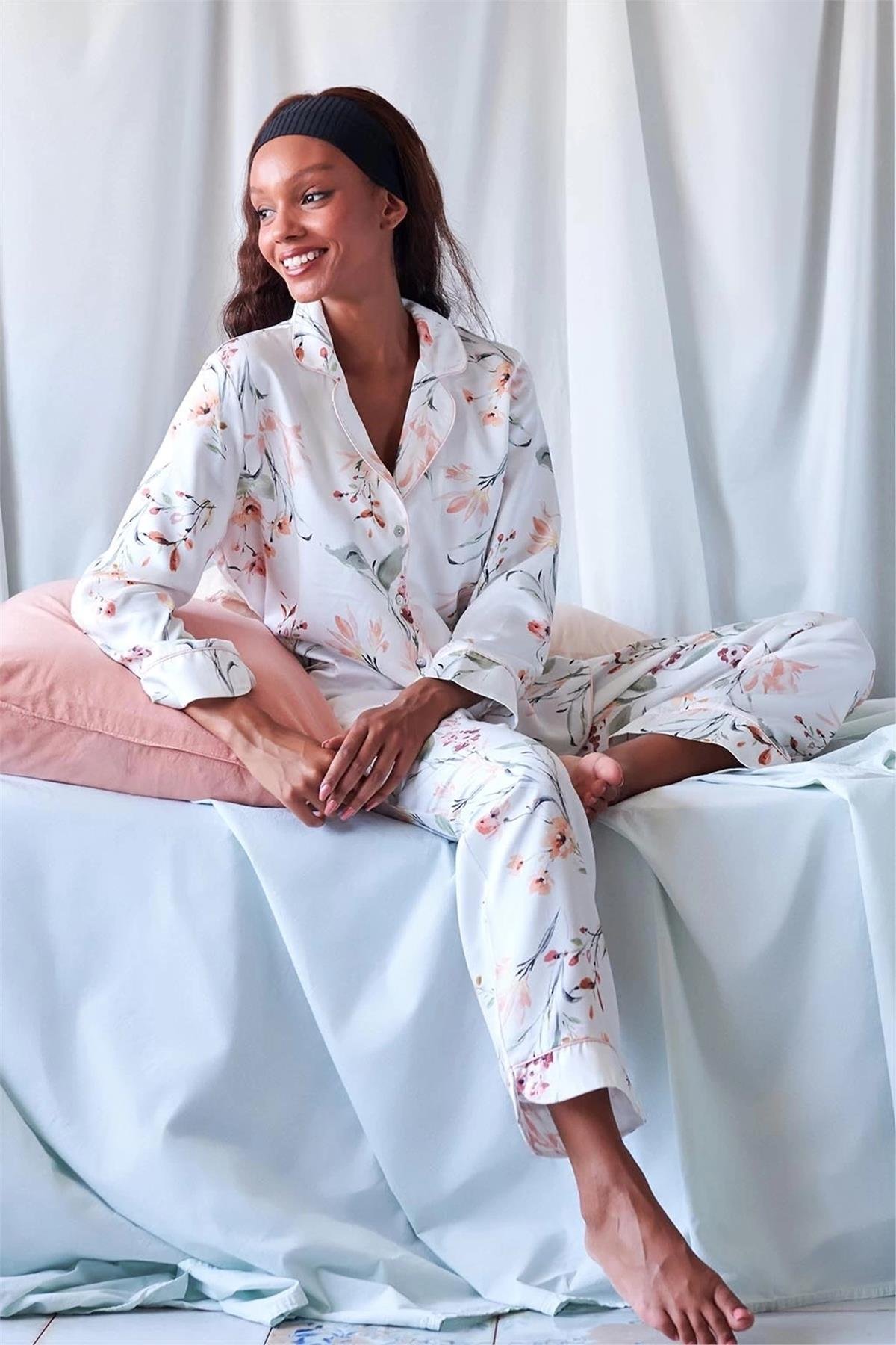 Otro Serenade P1 %100 Tencel Kadın Pijama