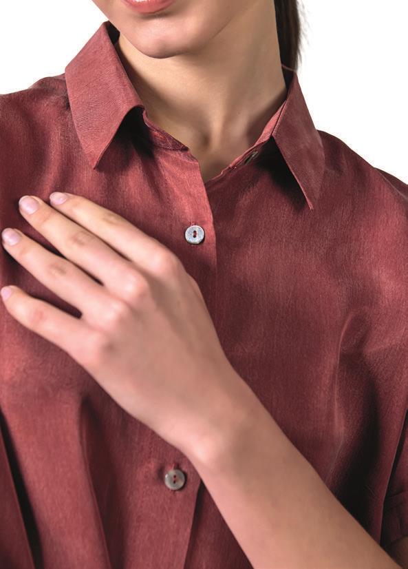 Otro Tasosy Burgundy CS-1 Vegan İpek