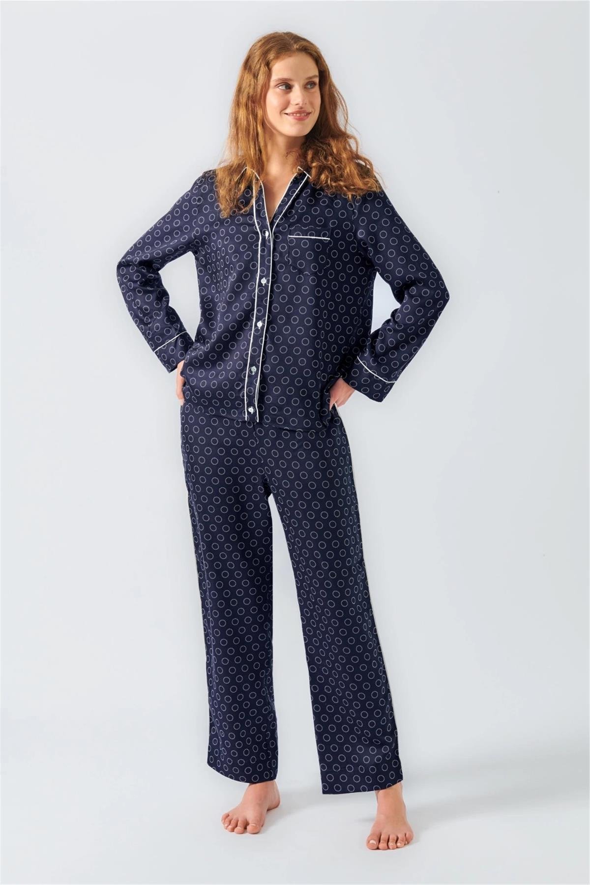 Otro Twilight P2 %100 Tencel Kadın Pijama