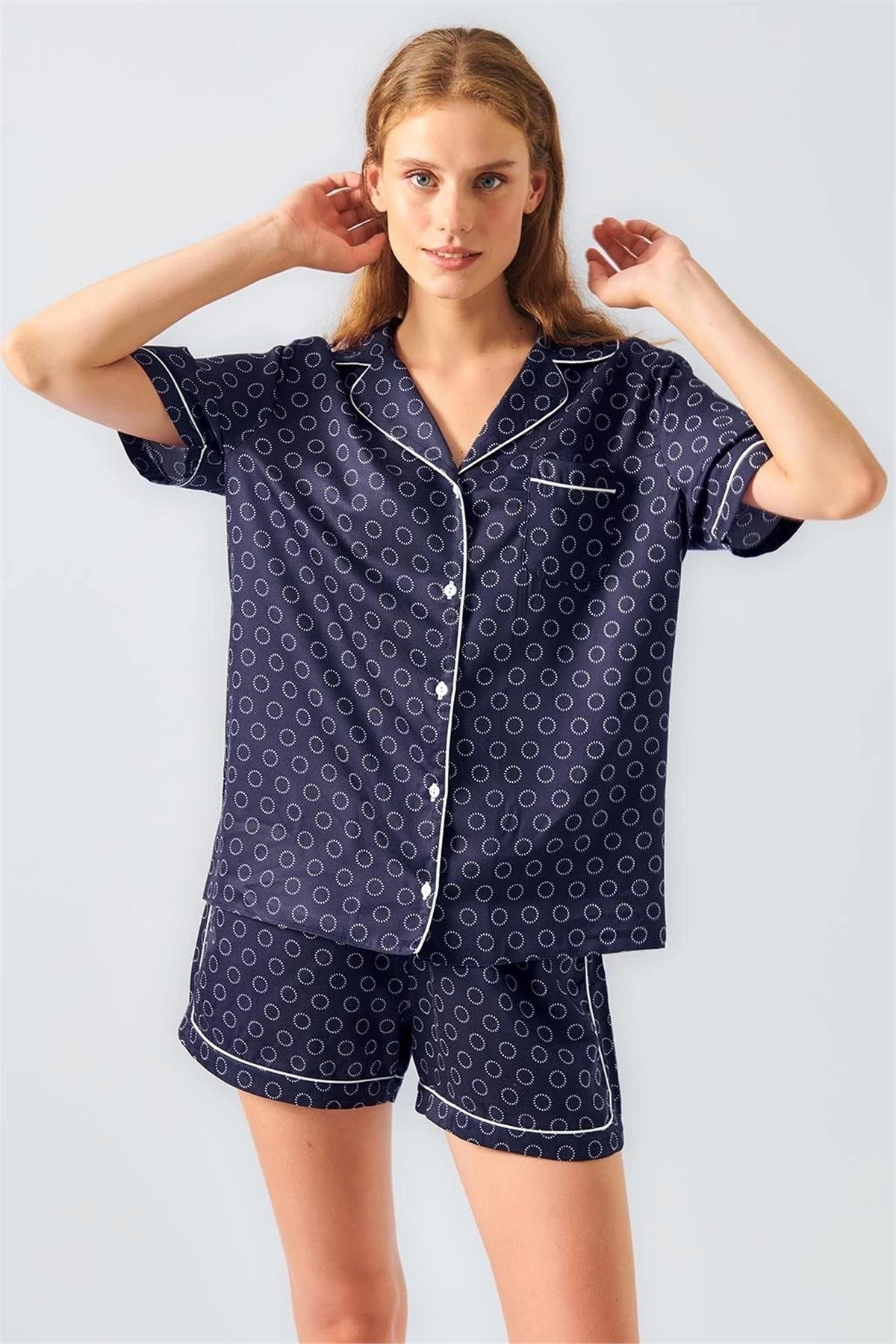 Otro Twilight S9 %100 Tencel Kadın Pijama