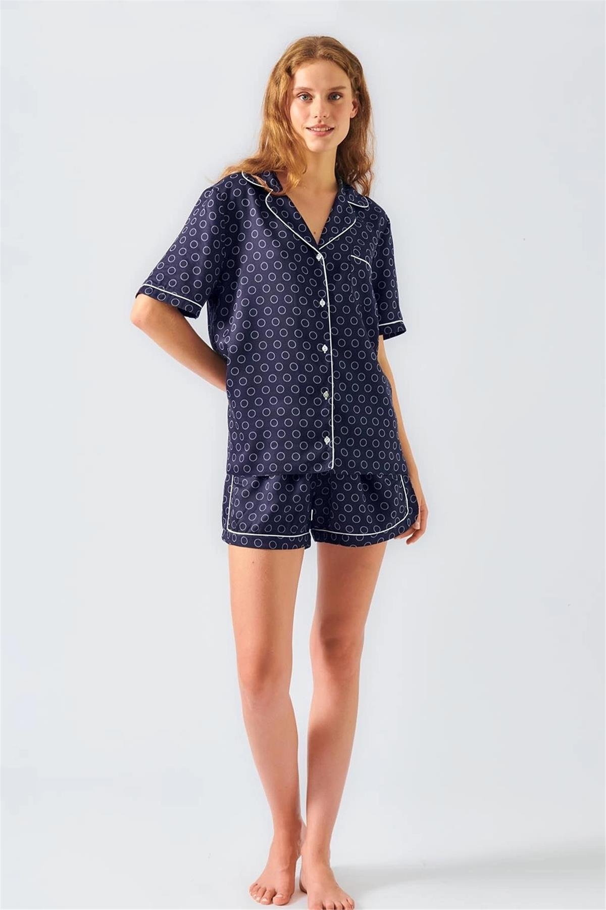 Otro Twilight S9 %100 Tencel Kadın Pijama