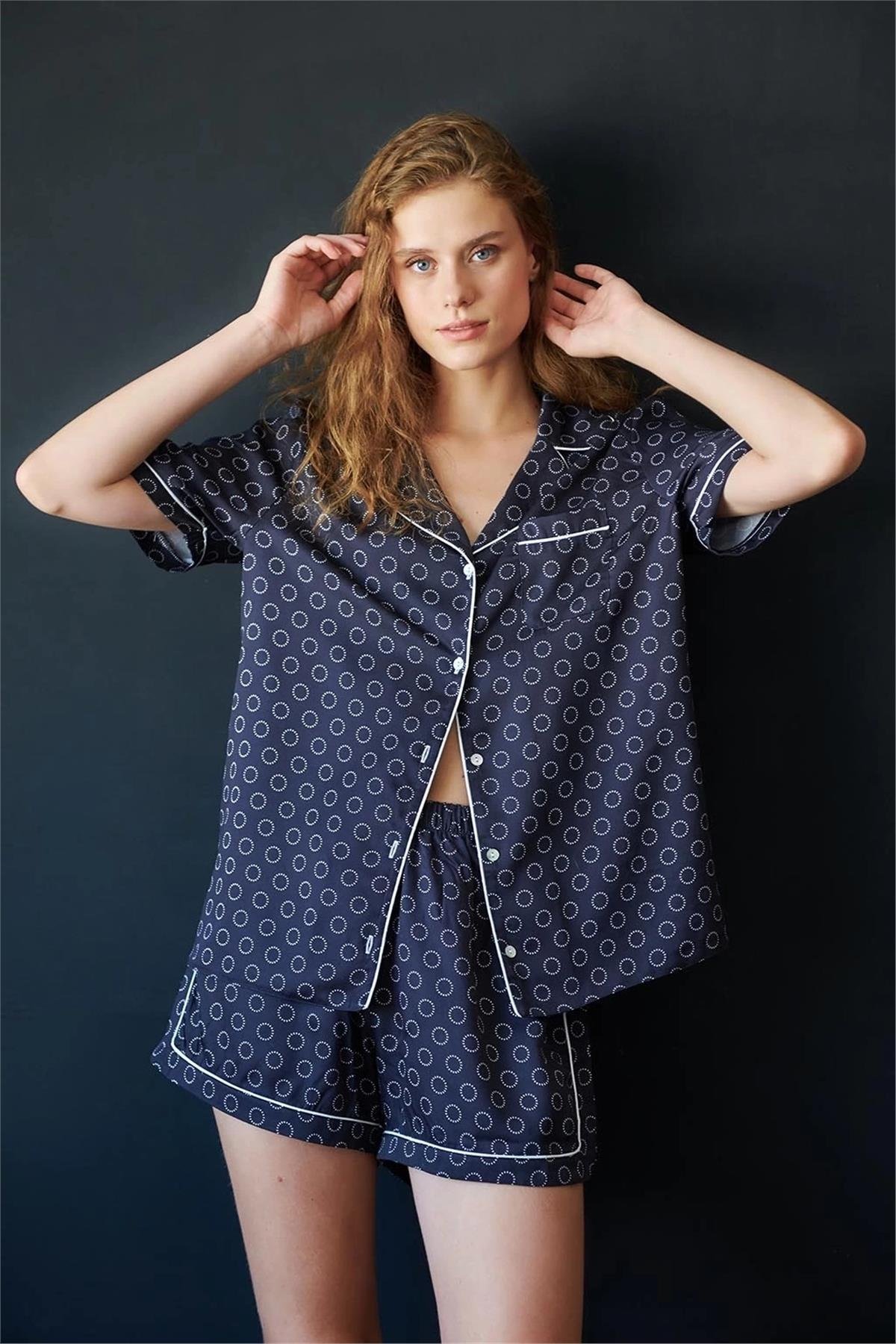 Otro Twilight S9 %100 Tencel Kadın Pijama