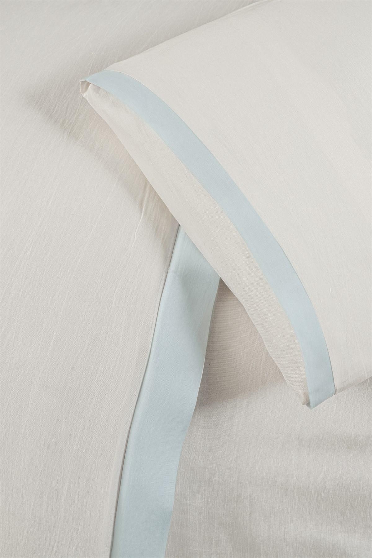 Silkarea Bombilie Çift Kişilik Nevresim Takımı Mavi