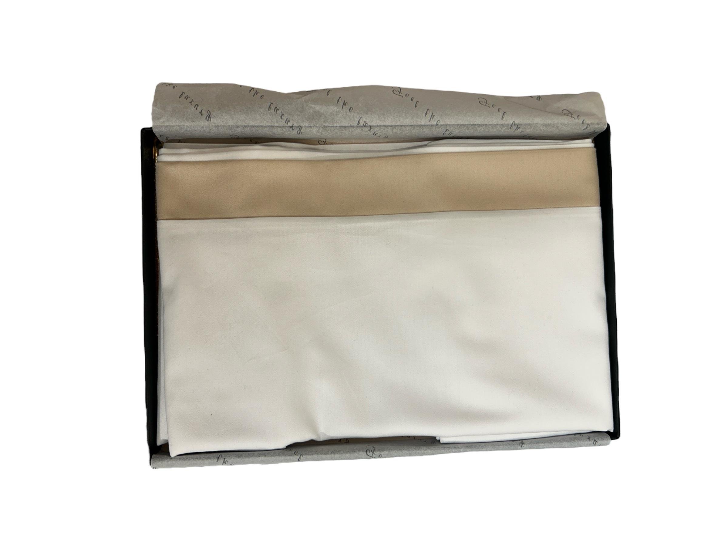 Silkarea Yastık Kılıfı Takımı Beyaz-Bej