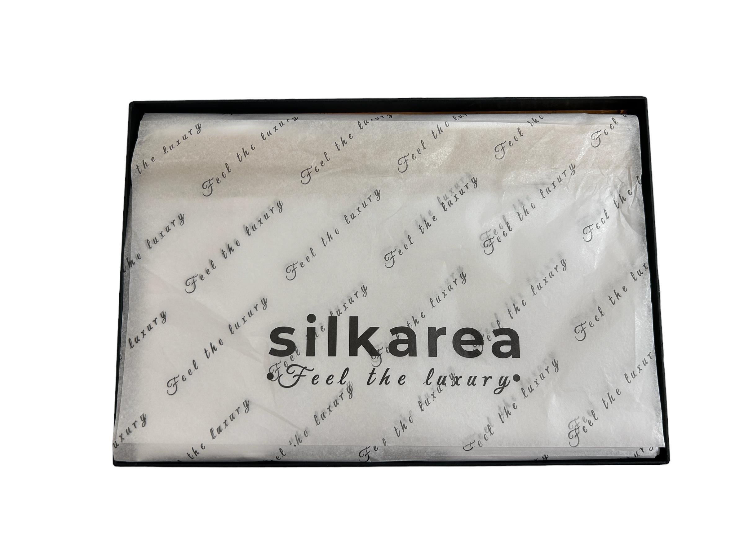 Silkarea Yastık Kılıfı Takımı Beyaz-Siyah