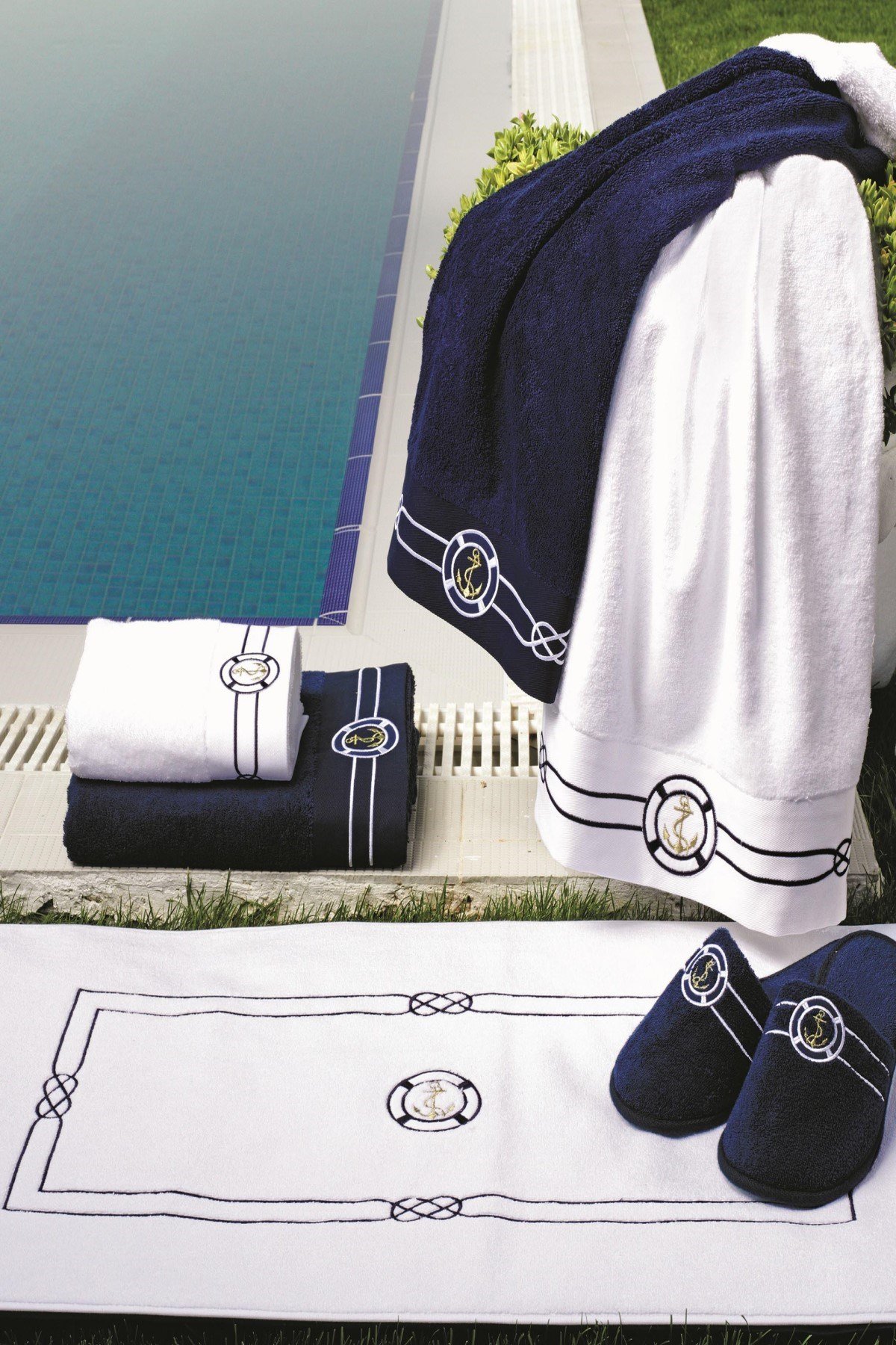 Soft Cotton Marine  Havlu  Lacivert 85x150