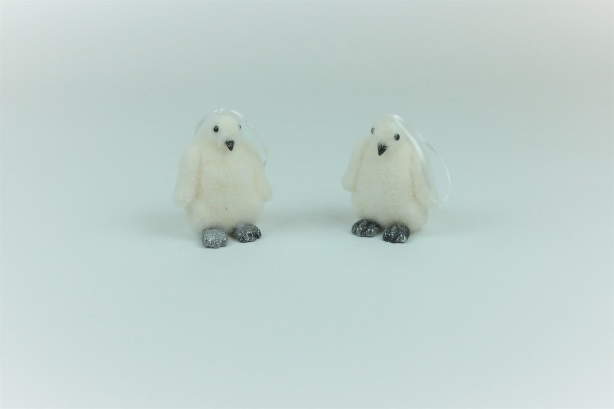 Yılbaşı Aksesuarı Yavru Penguen 2'Li 9 cm