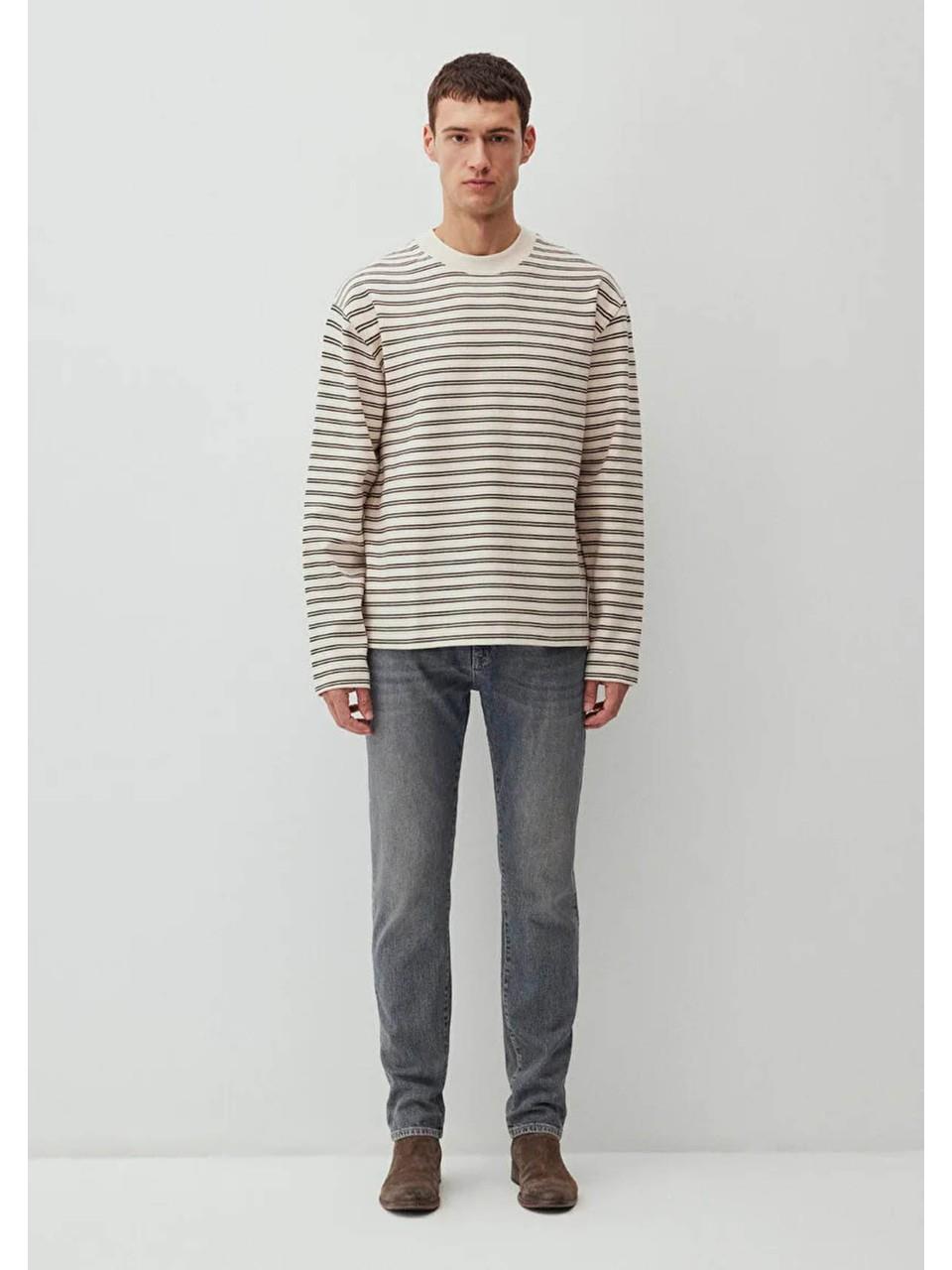 MAVİ M0S10267-88615 ÇİZGİLİ SWEATSHIRT
