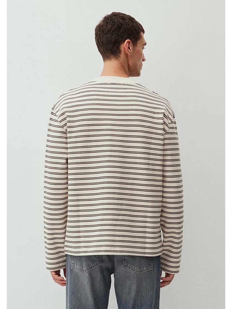MAVİ M0S10267-88615 ÇİZGİLİ SWEATSHIRT