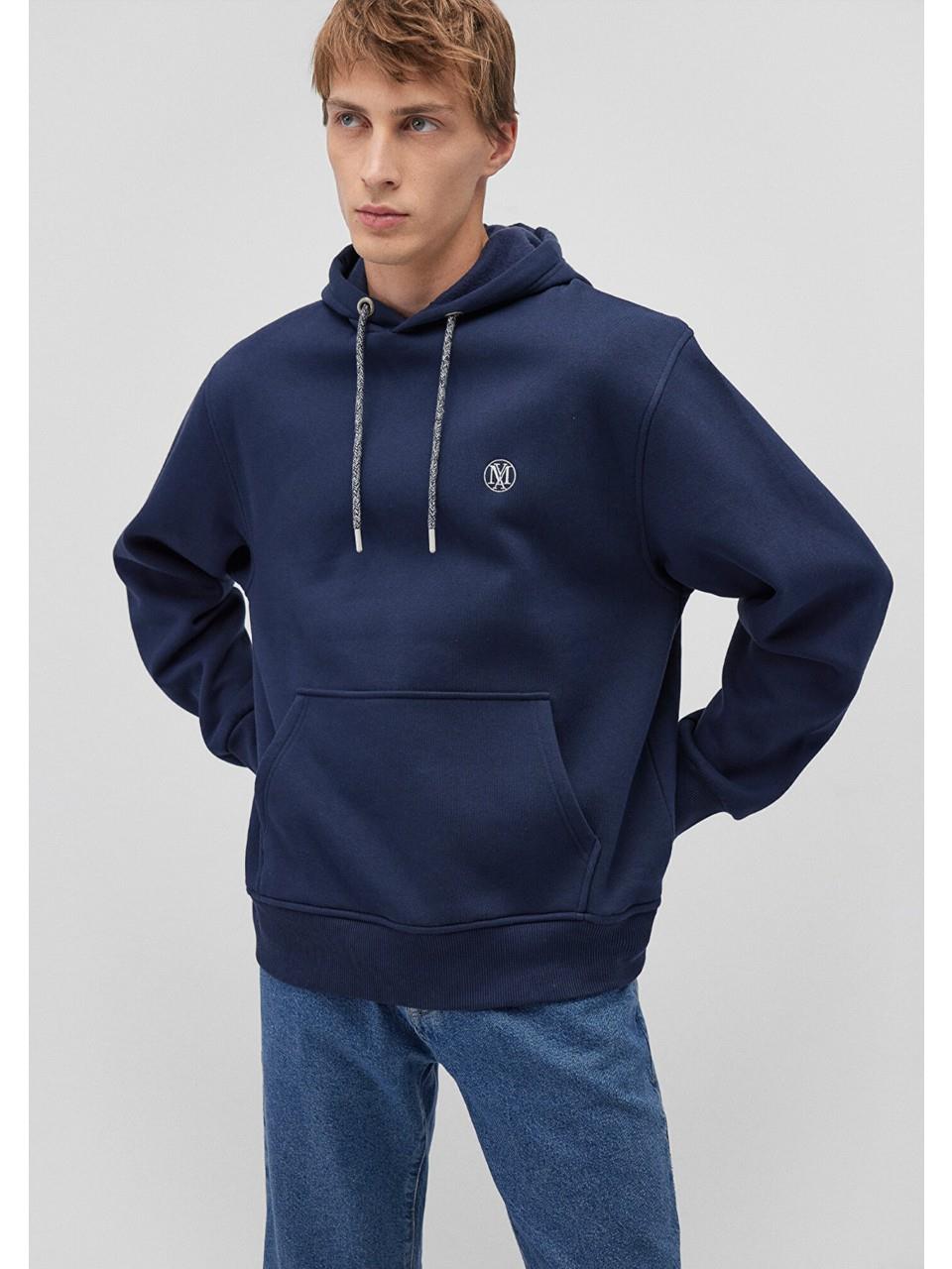 MAVİ M065809-70497 KAPÜŞONLU SWEATSHIRT