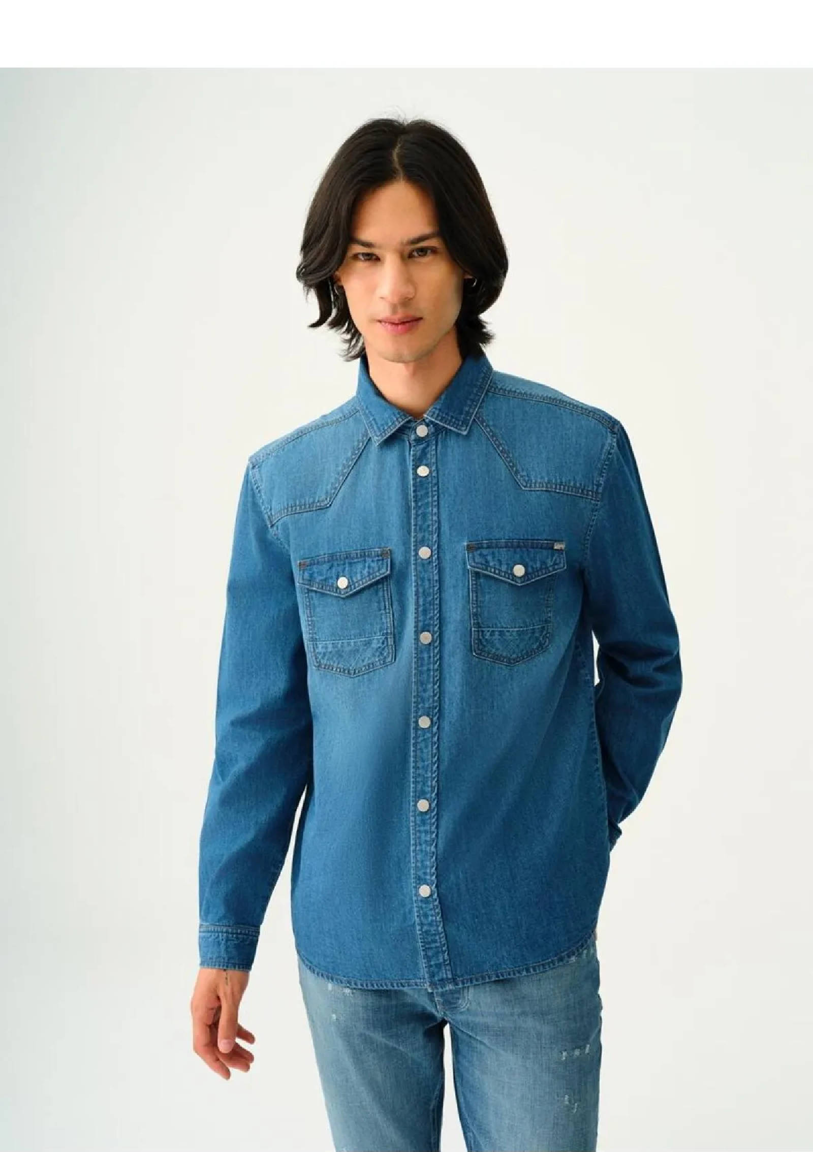 LOFT 25K LF  2035730  JACK MID WASH ERKEK GÃ–MLEK