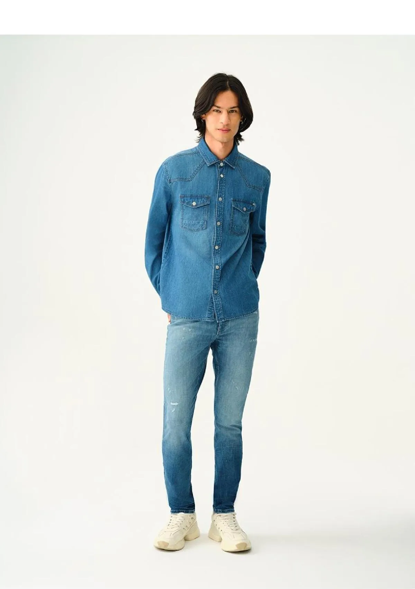 LOFT 25K LF  2035730  JACK MID WASH ERKEK GÃ–MLEK
