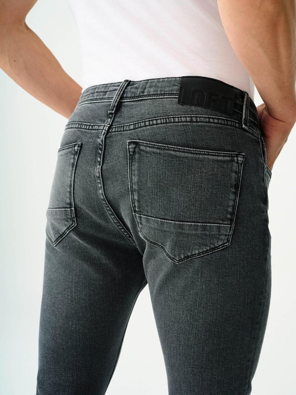 LOFT 25K LF  2037012  SMOKED GREY WASH ERKEK PANTOLON