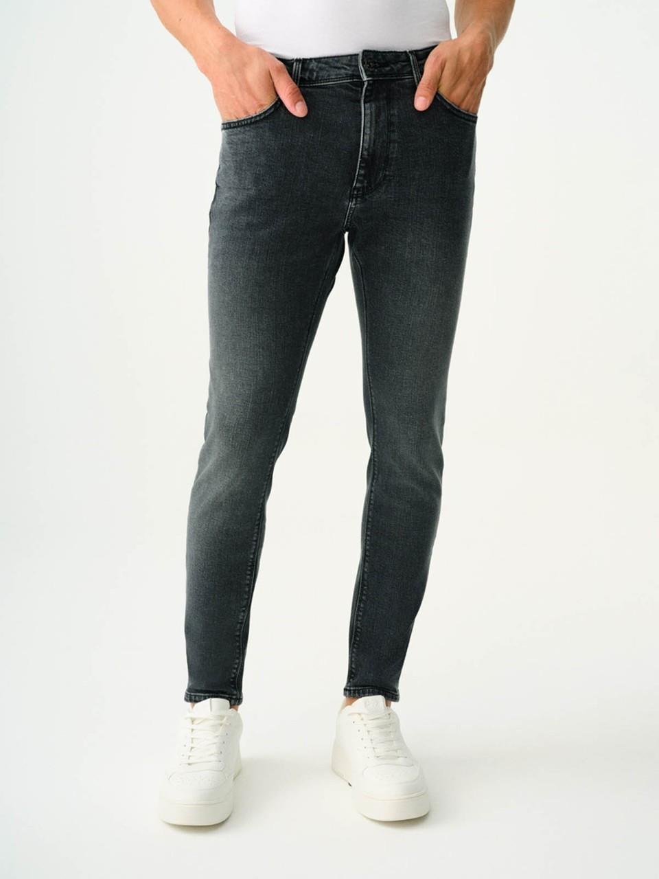 LOFT 25K LF  2037012  SMOKED GREY WASH ERKEK PANTOLON