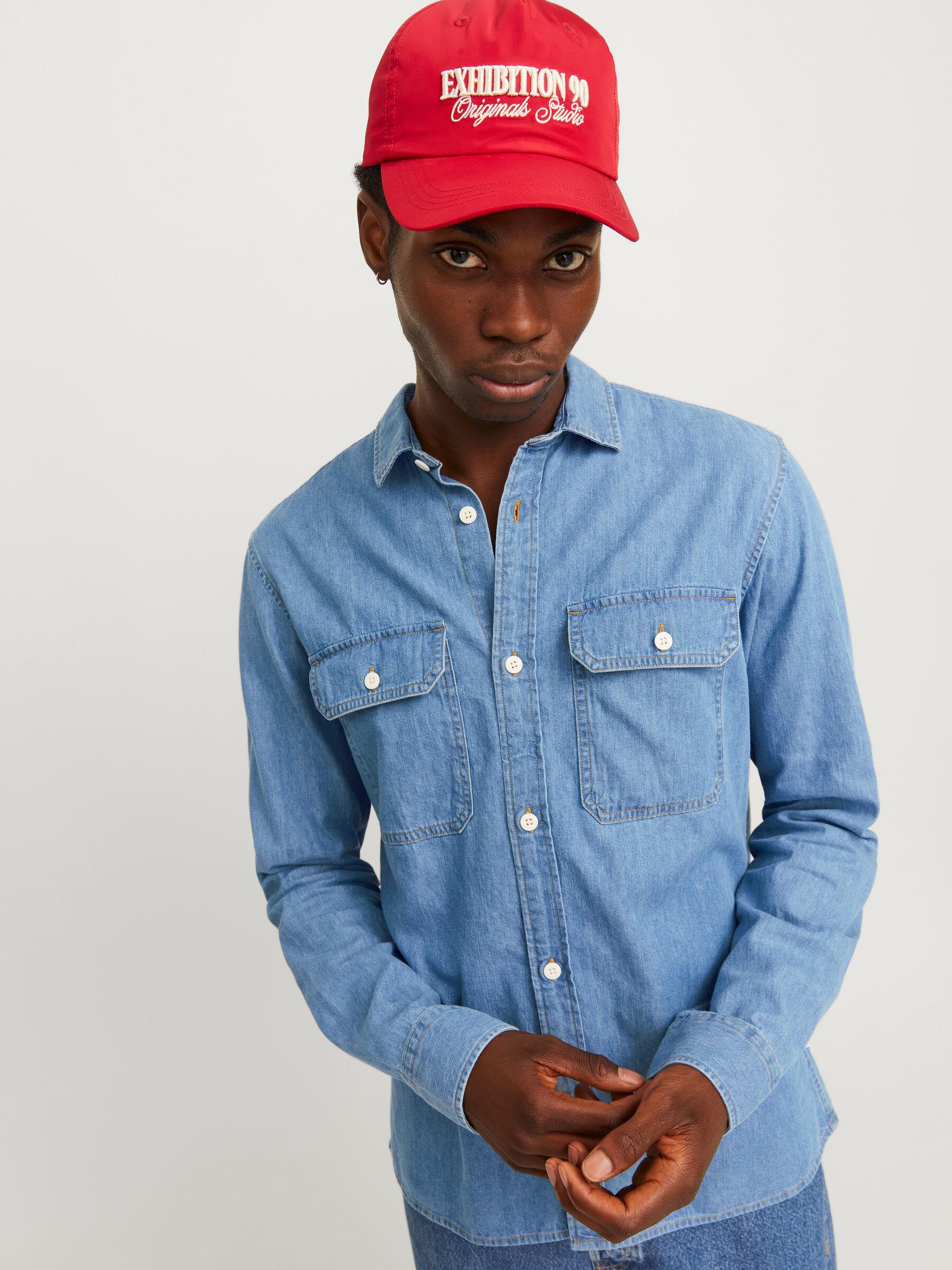 JACK & JONES 12269262 KOT GÖMLEK