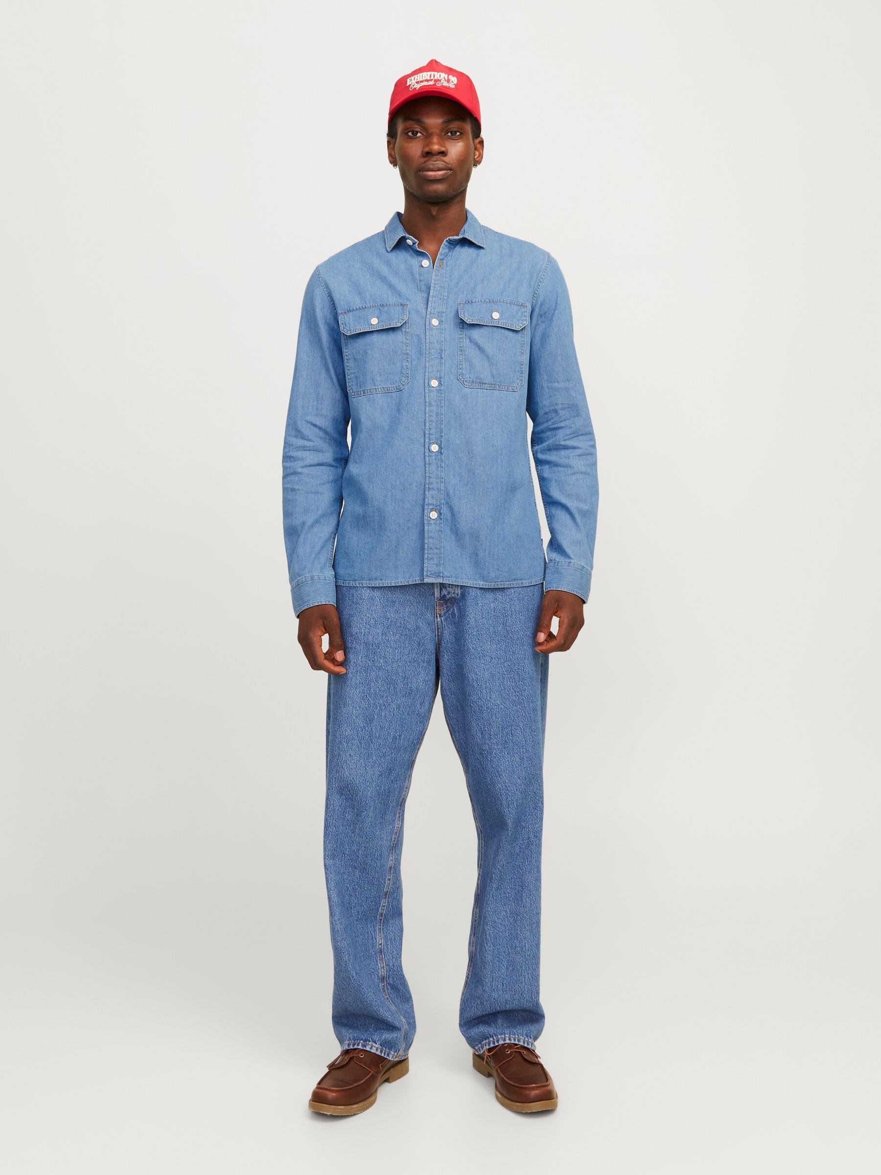 JACK & JONES 12269262 KOT GÖMLEK