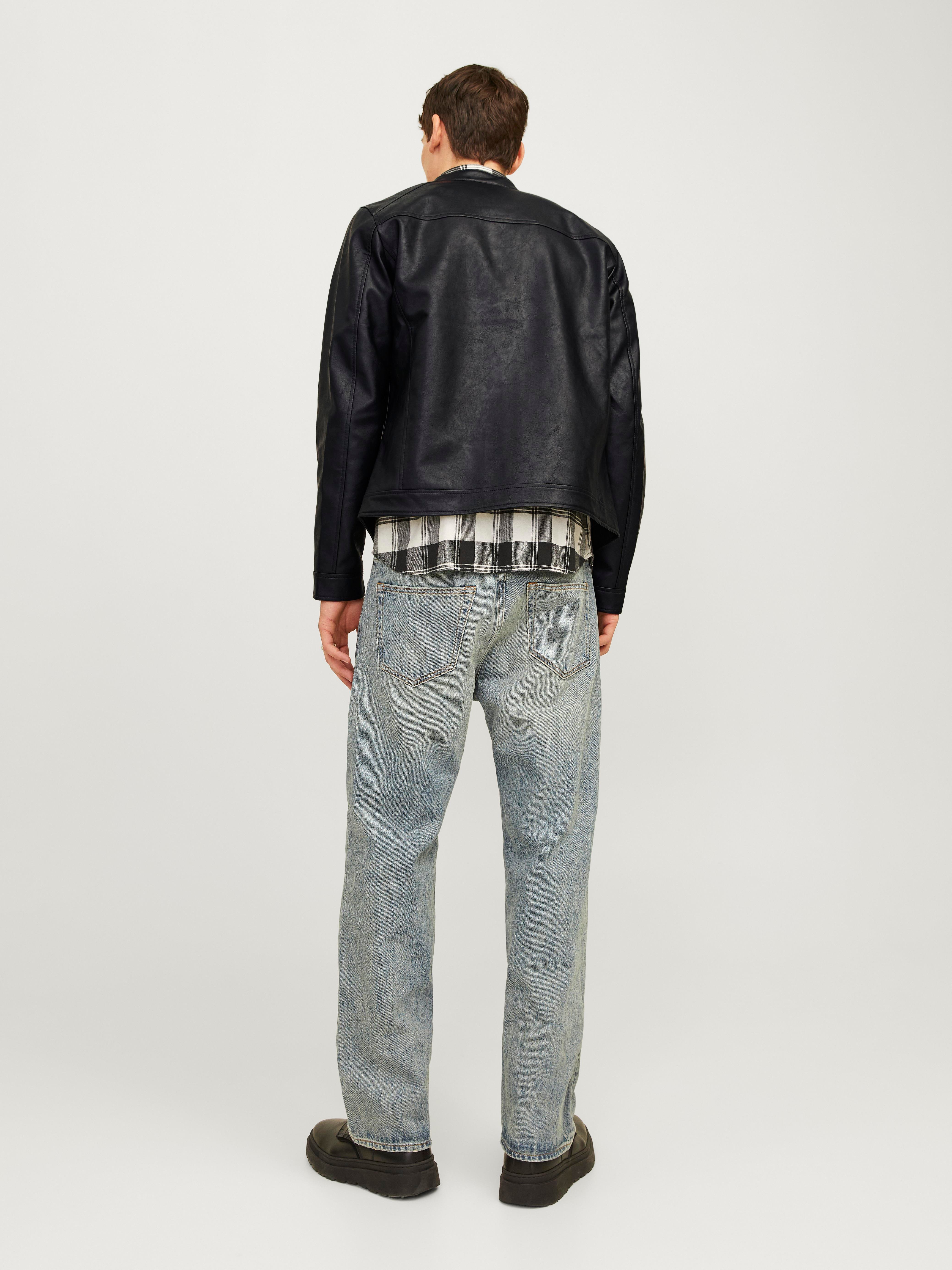 JACK & JONES 25K 12261195 DERİ CEKET