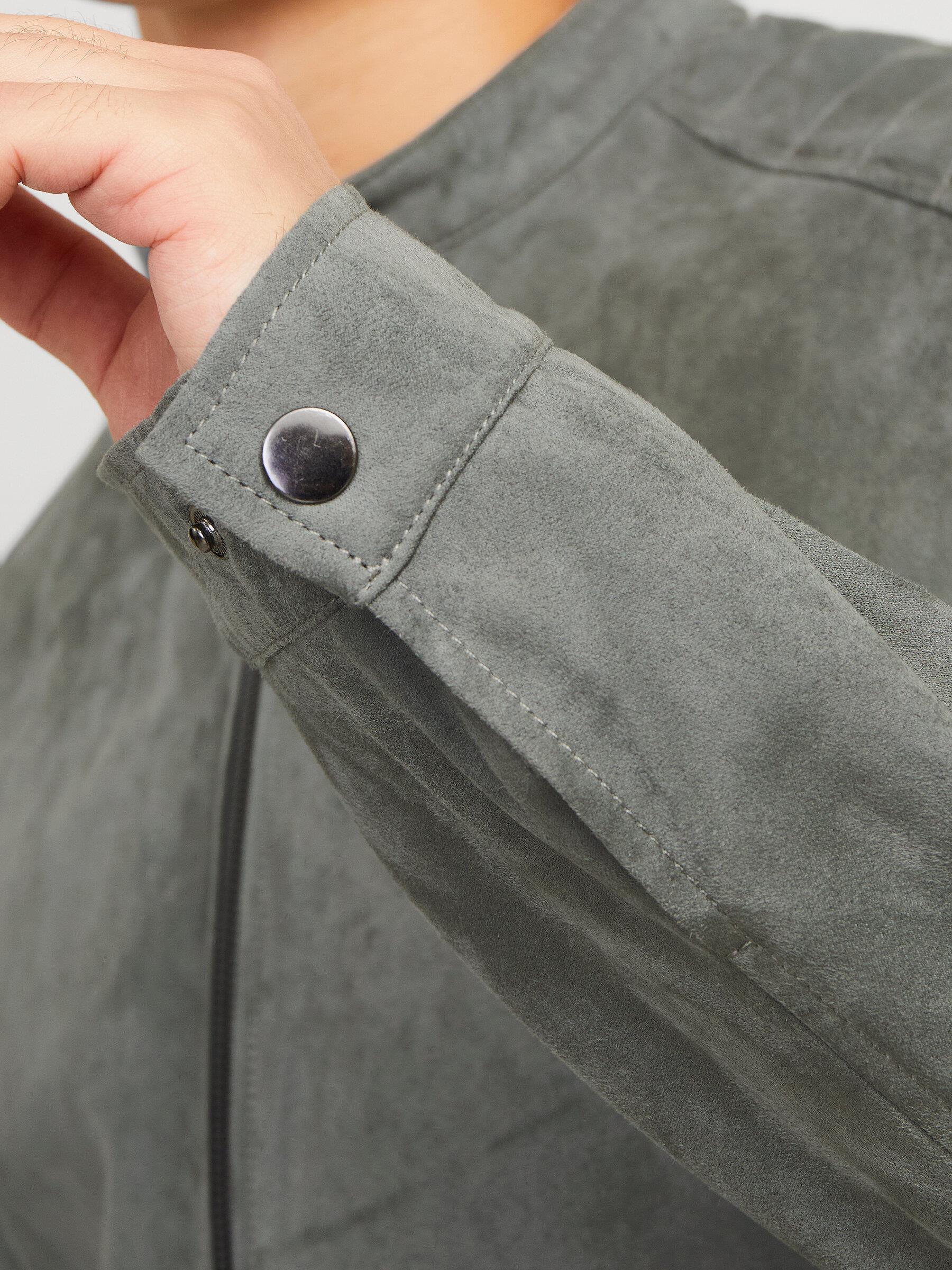 JACK & JONES 12264806 NUBUK DERİ CEKET