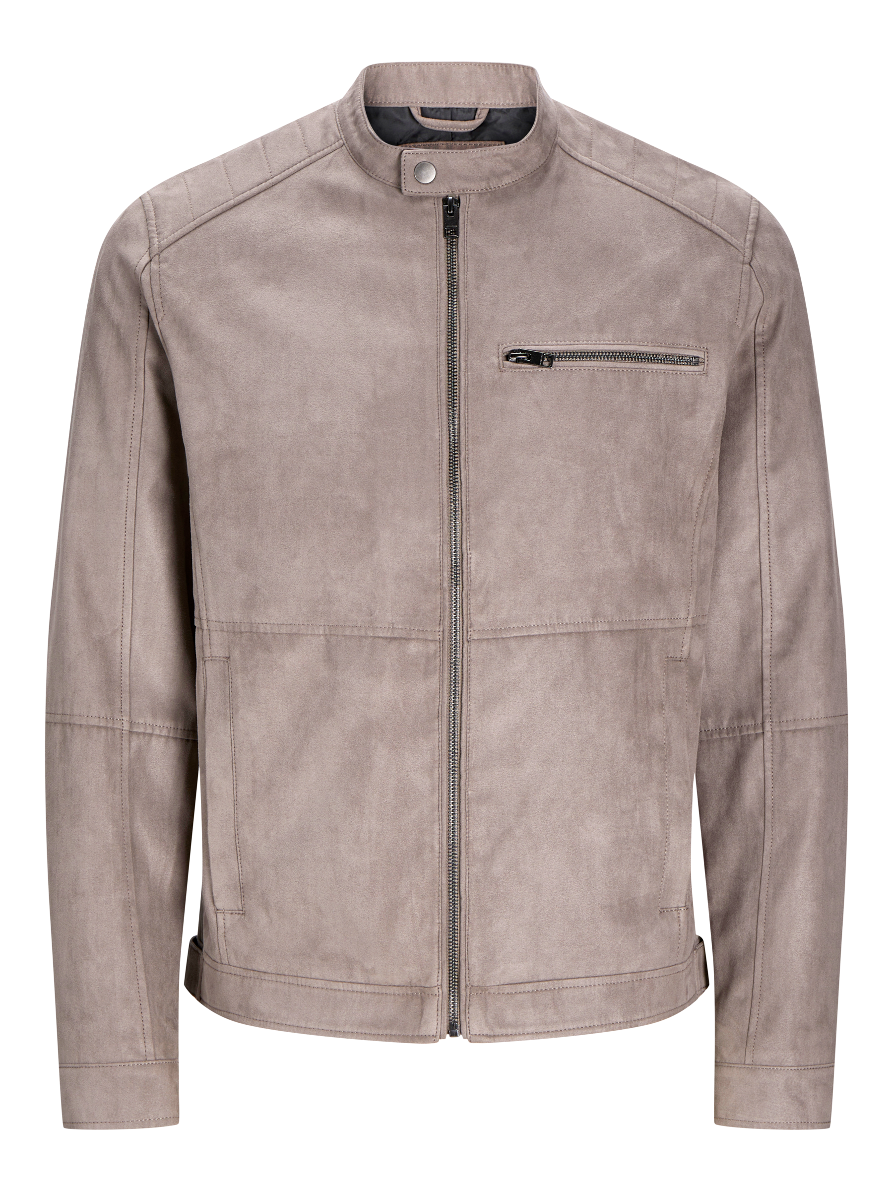 JACK & JONES 12264806 NUBUK DERİ CEKET