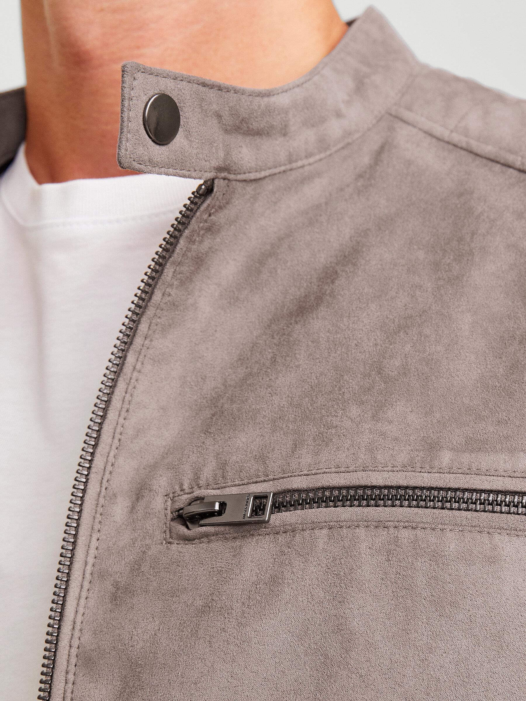 JACK & JONES 12264806 NUBUK DERİ CEKET