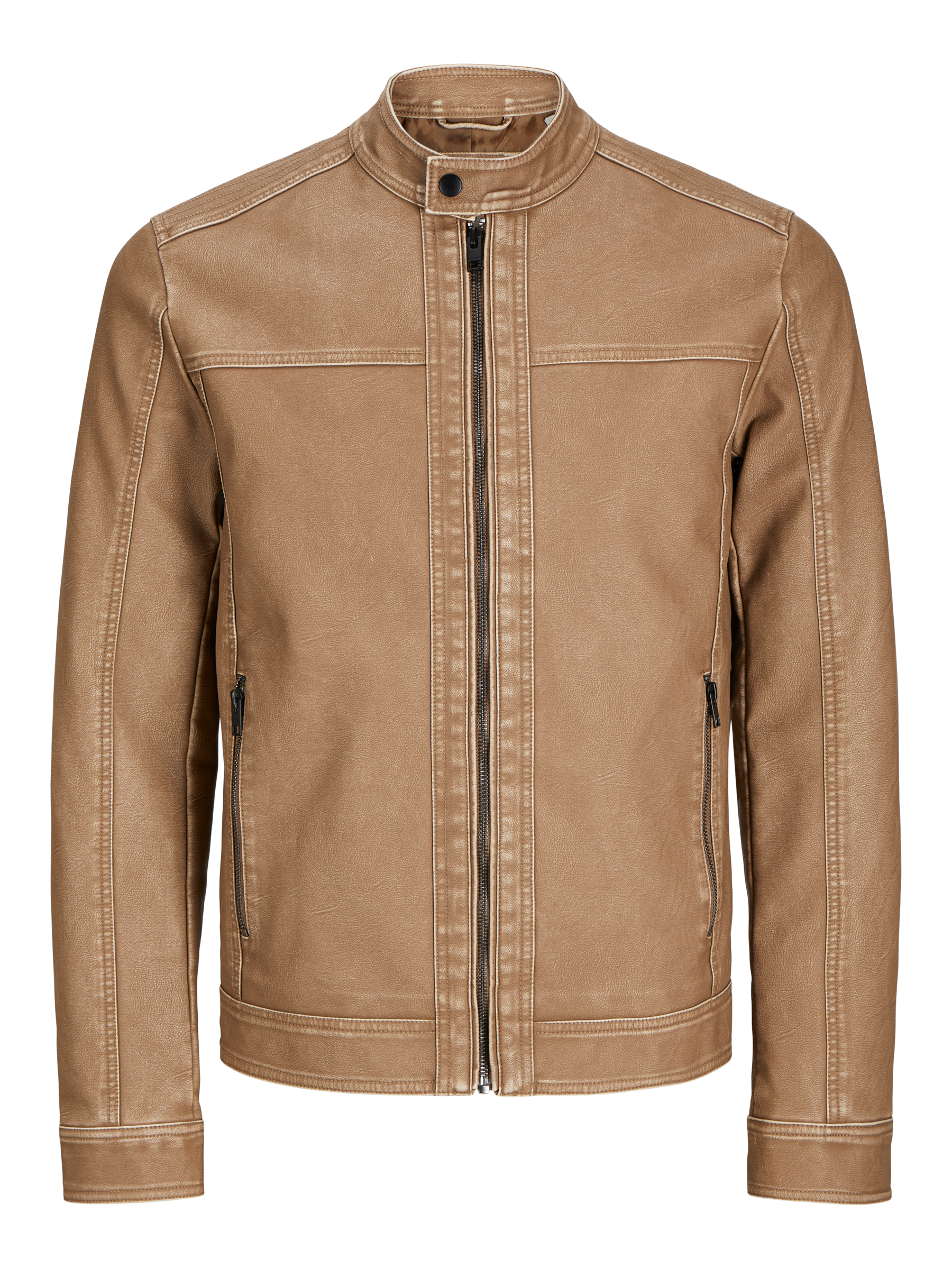 JACK & JONES 12273244 DERİ CEKET