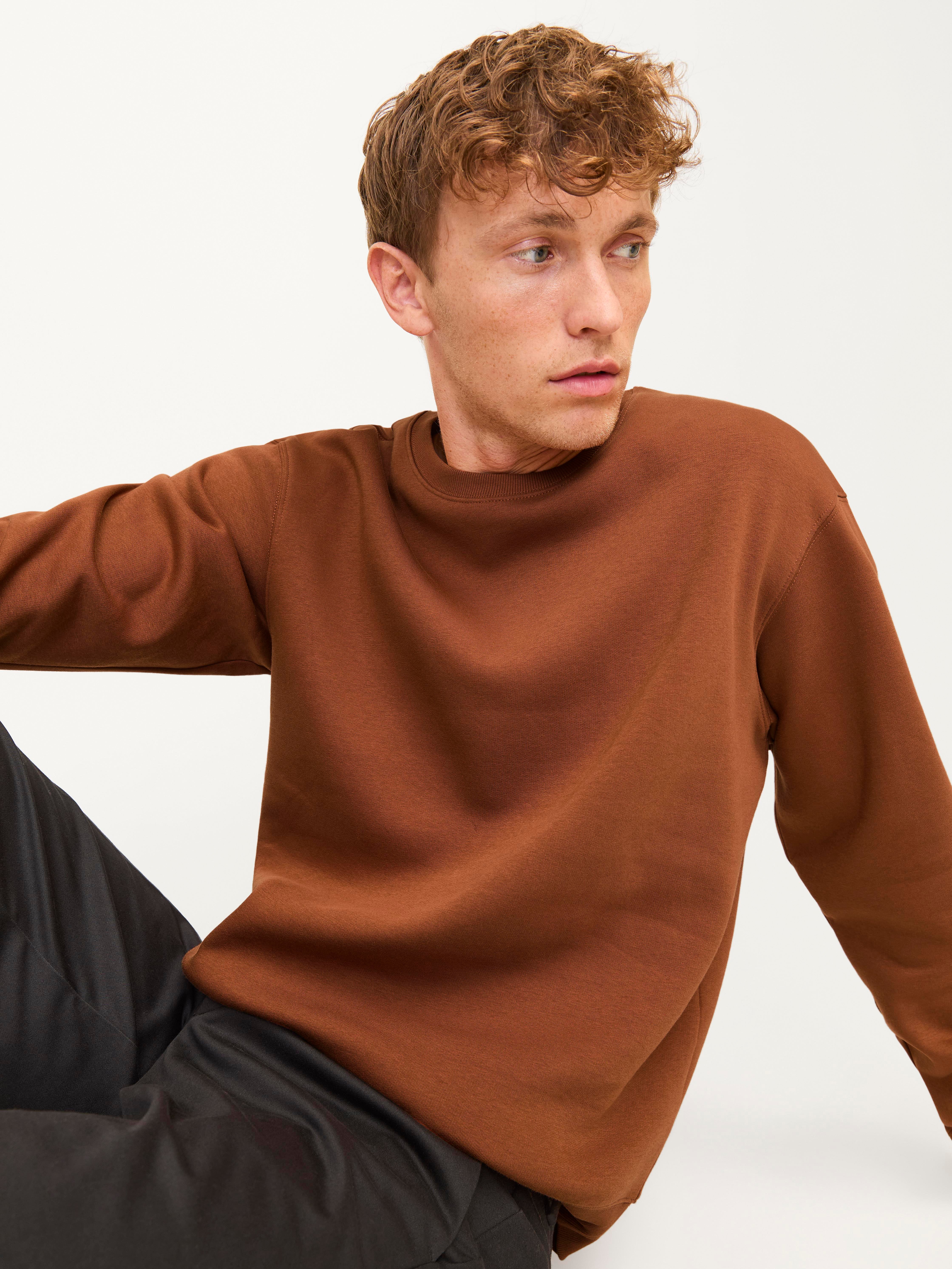 JACK & JONES 24Y 12208182 ERKEK SWEATSHIRT