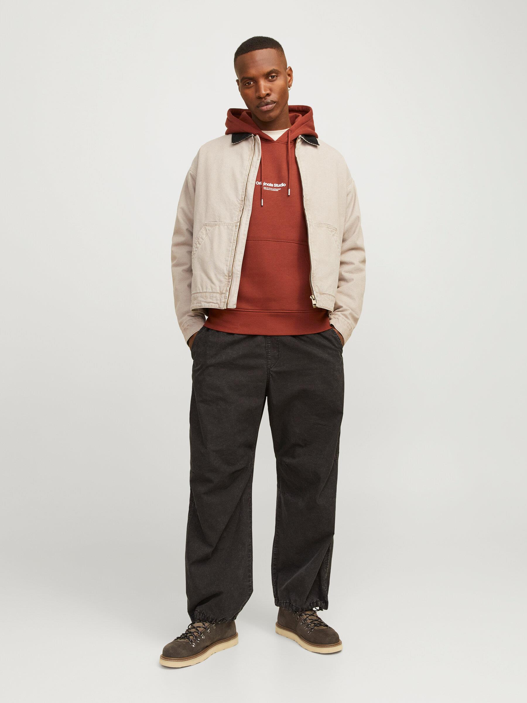 JACK & JONES 12241687 KAPÜŞONLU SWEATSHIRT