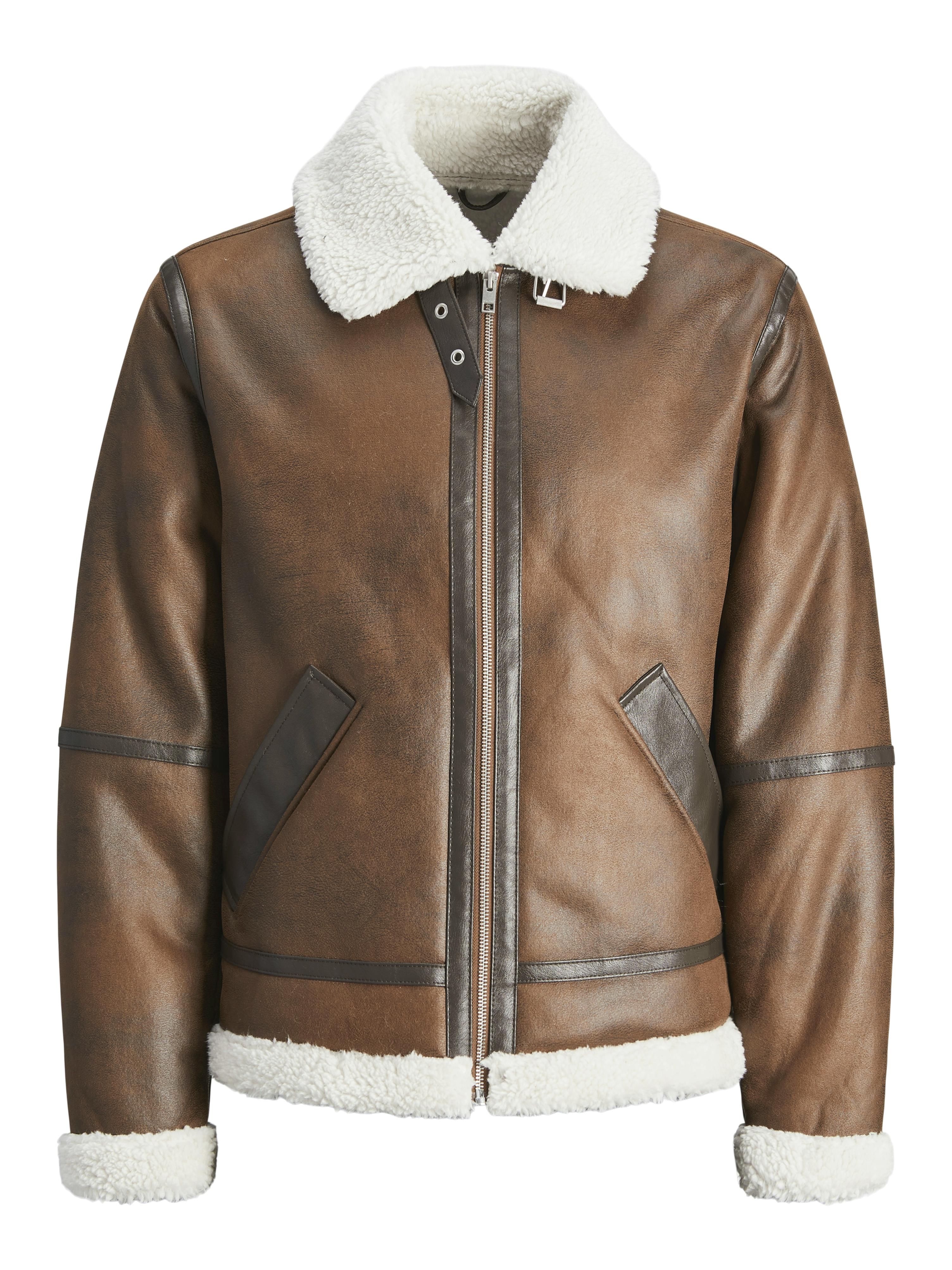JACK & JONES 12261819 NUBUK DERİ CEKET