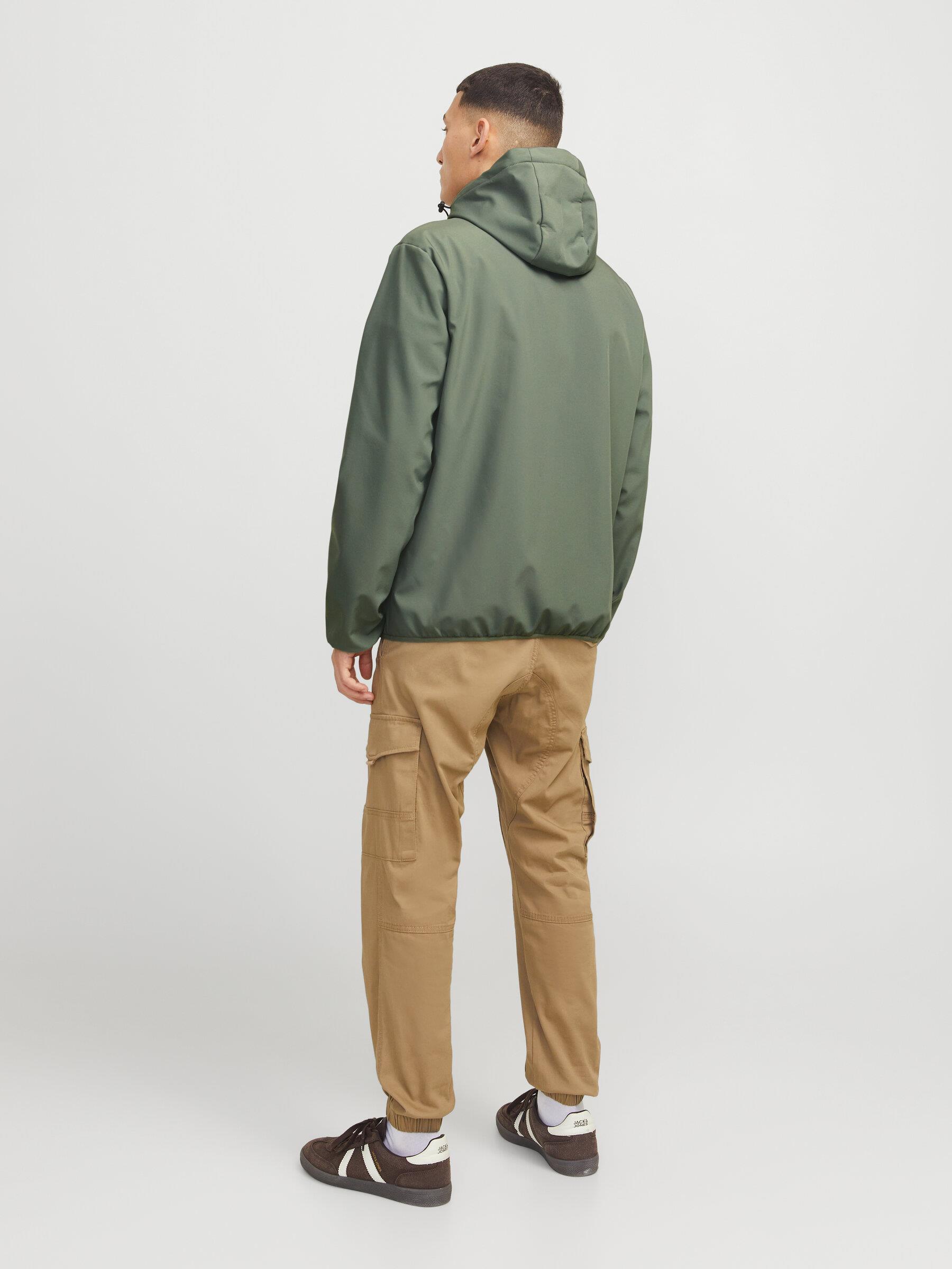JACK & JONES 12269407 MEVSİMLİK KAPÜŞONLU MONT