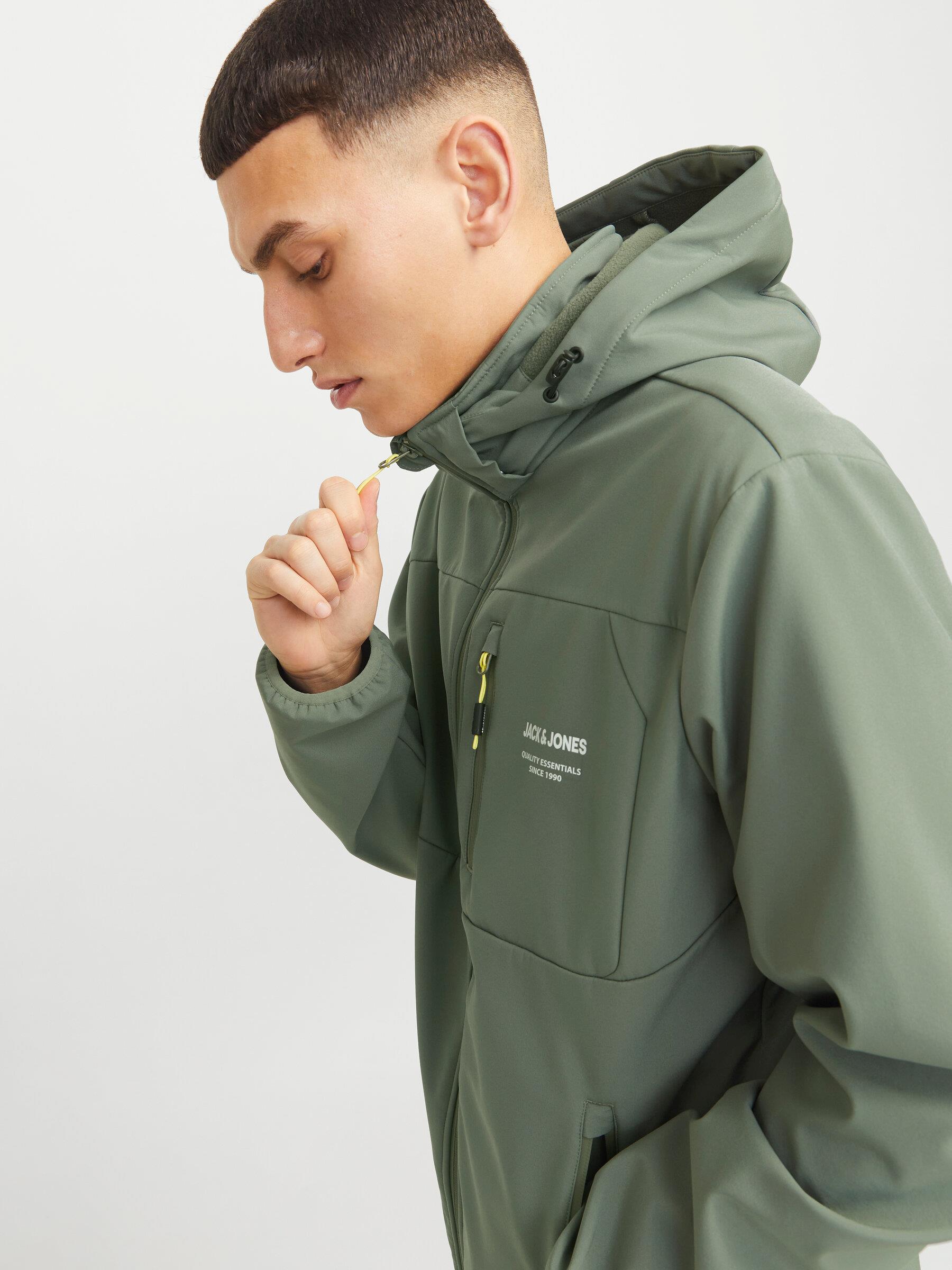 JACK & JONES 12269407 MEVSİMLİK KAPÜŞONLU MONT
