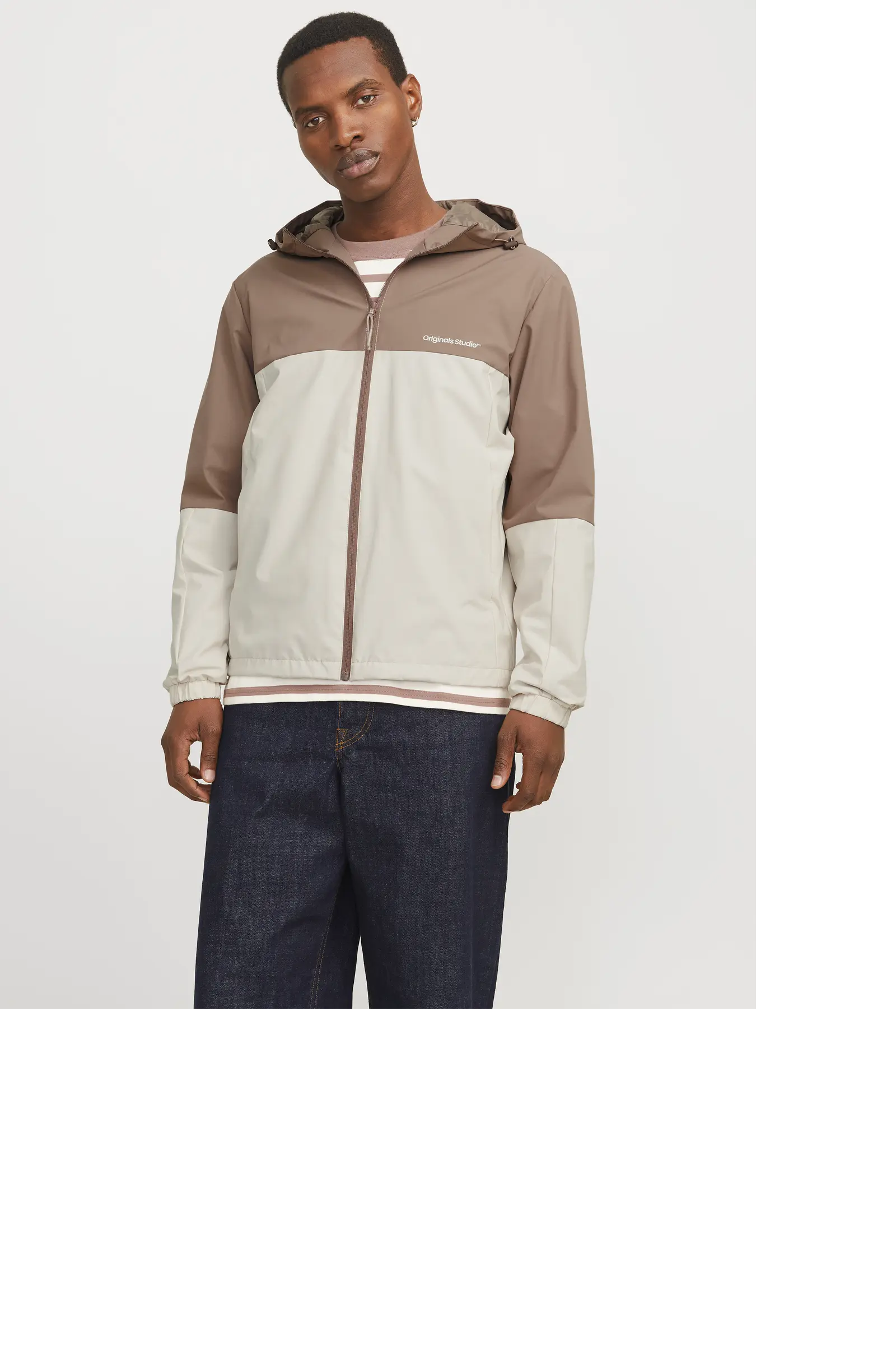 JACK & JONES 12272898 MEVSİMLİK KAPÜŞONLU MONT