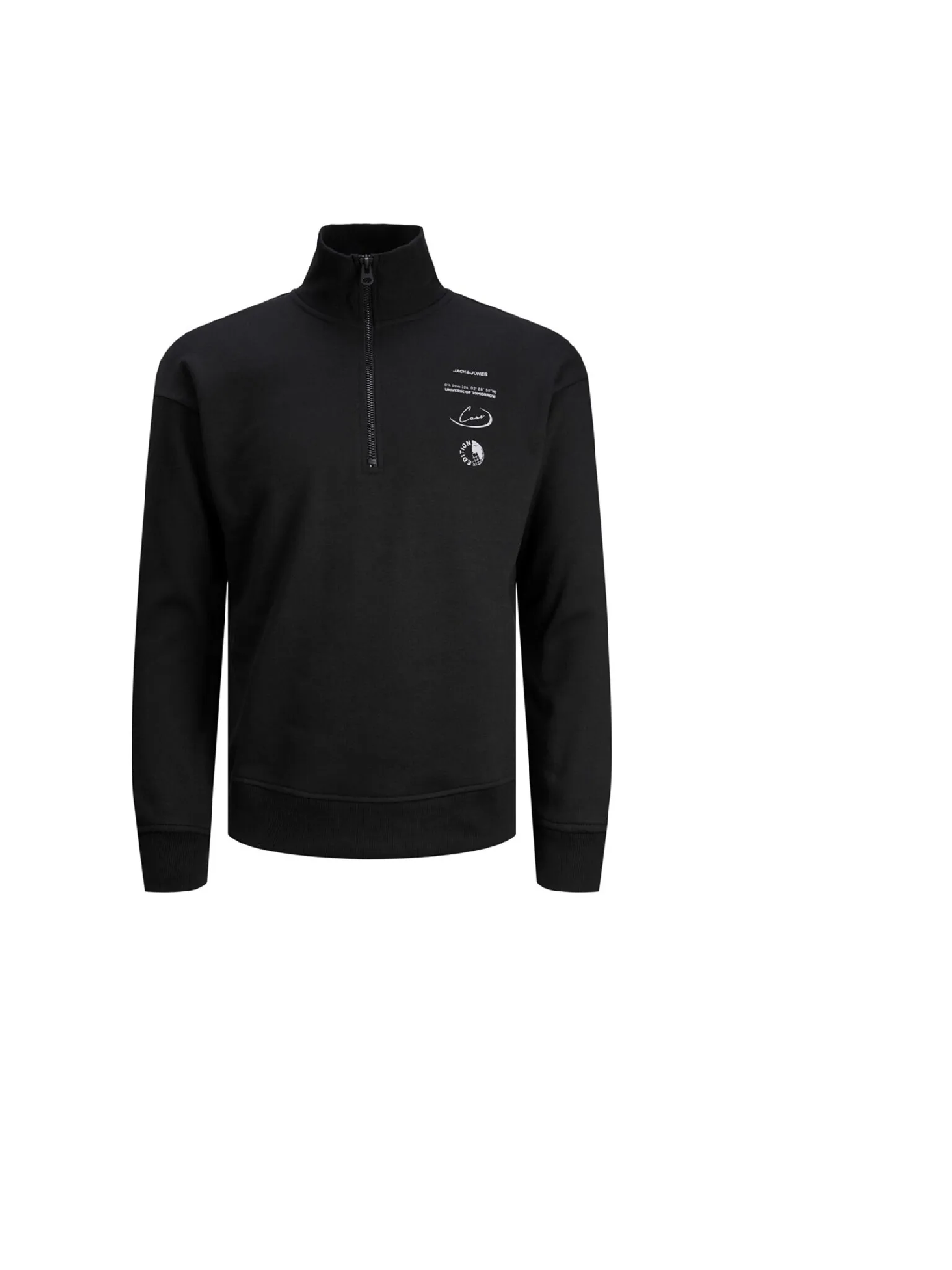 JACK & JONES 24K 12242262 YARIM FERMUAR SWEATSHIRT