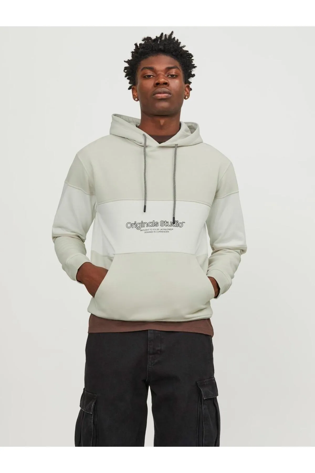 JACK & JONES 24K 12246802 KAPÃœÅONLU SWEATSHIRT