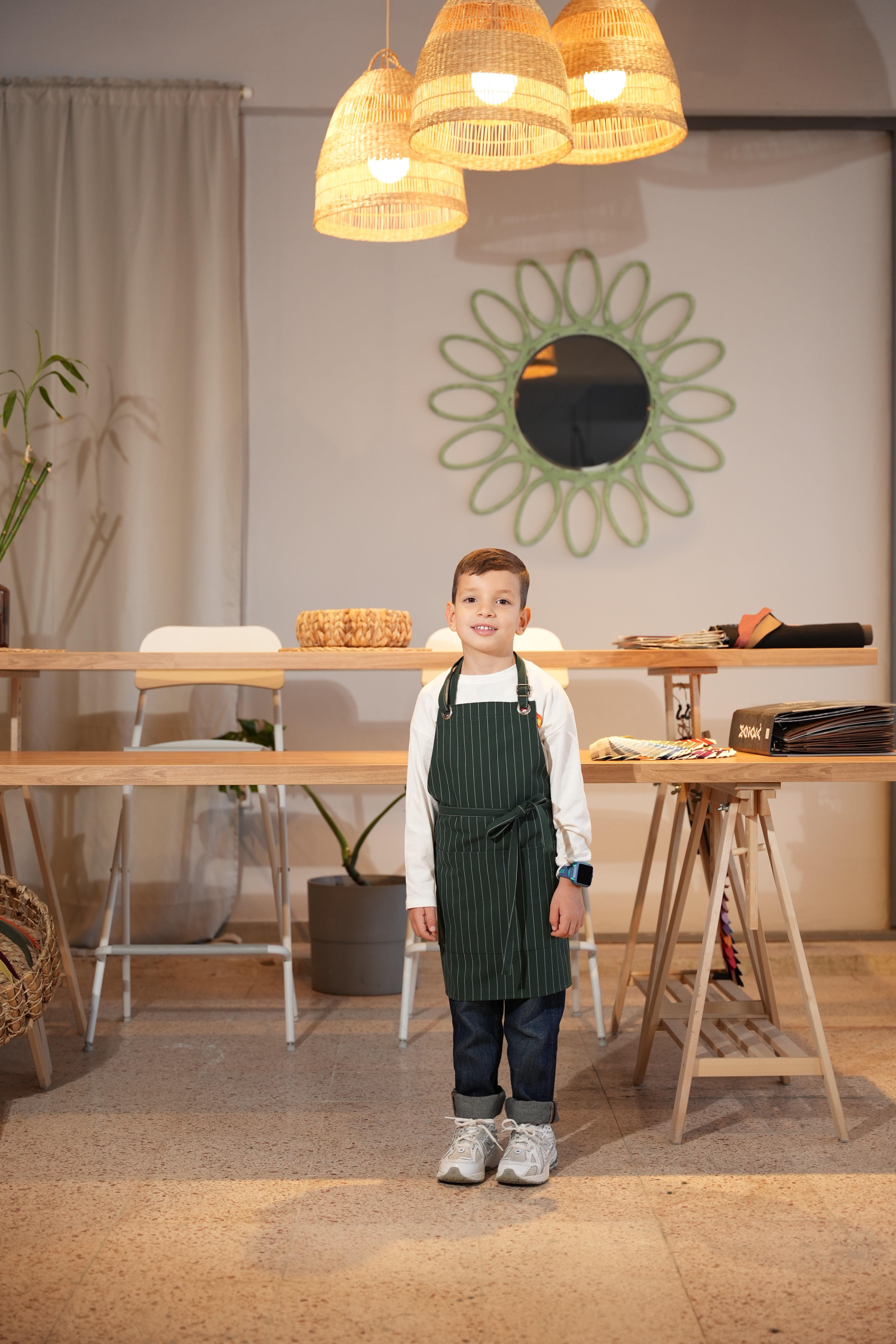 APP-RON KIDS - KOYU YEŞİL ÇOCUK ÖNLÜĞÜ 