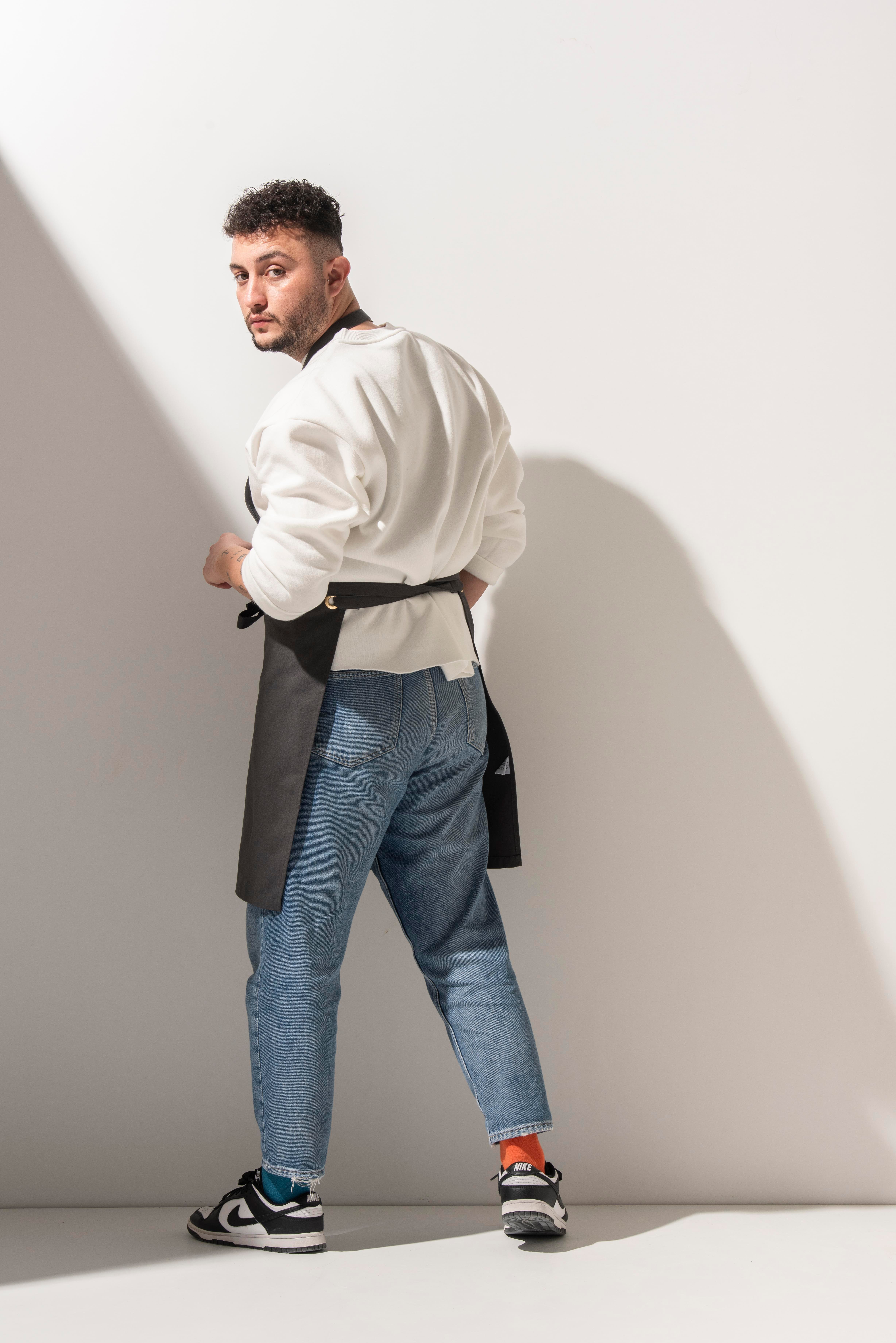 K-172 MABEL - Antrasit Önlük 