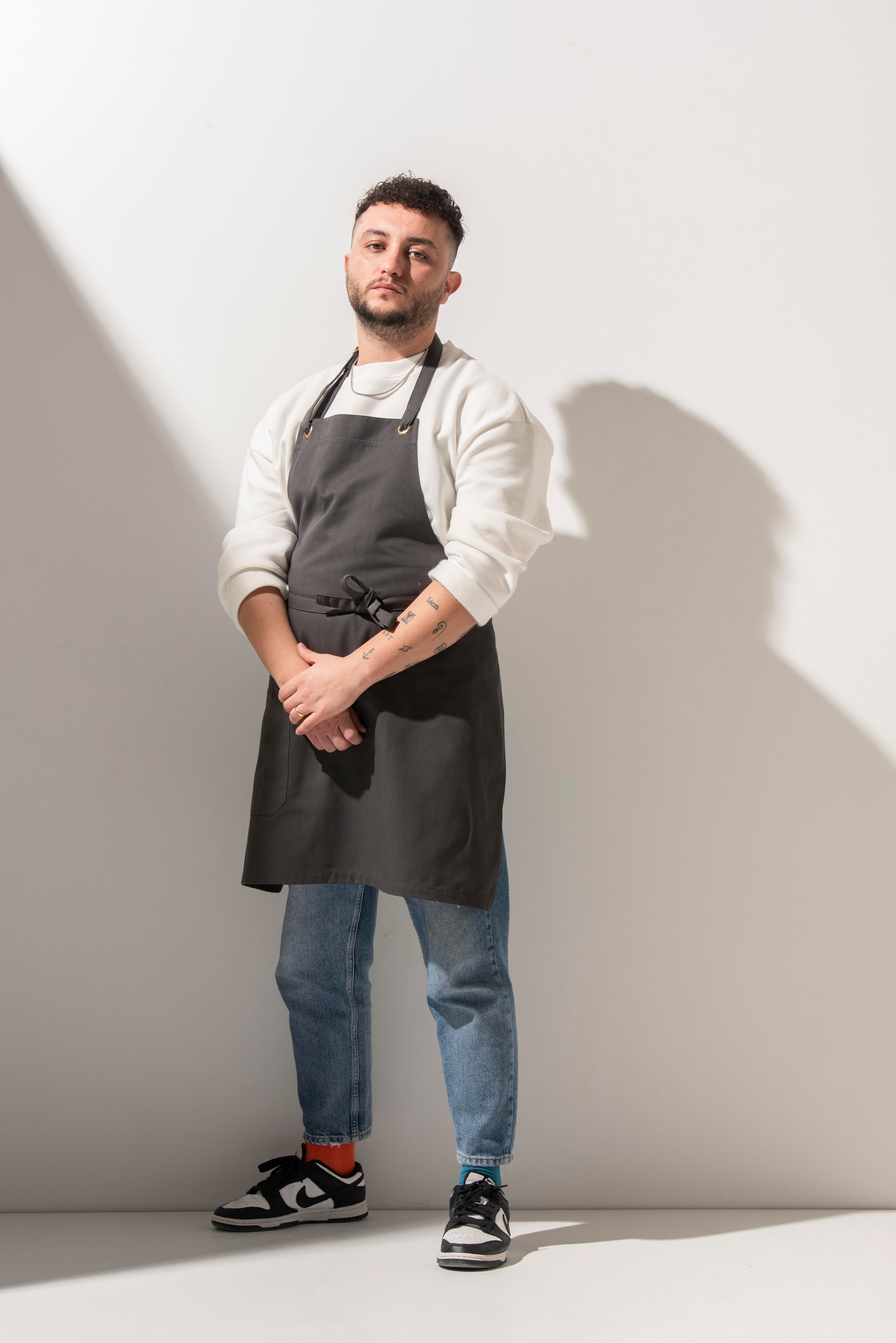 K-172 MABEL - Antrasit Önlük 